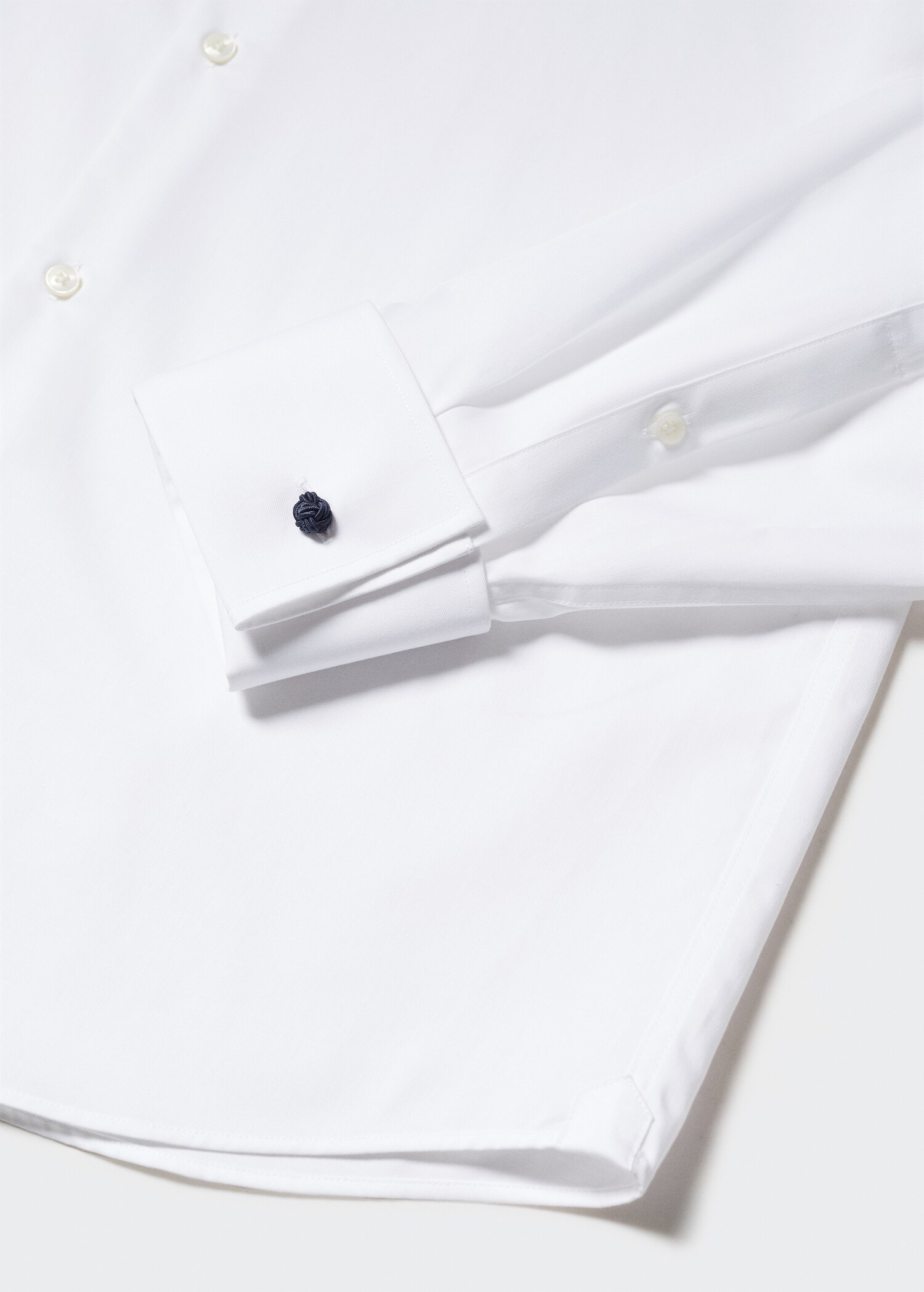Chemise costume regular fit boutons de manchette - Détail de l'article 8