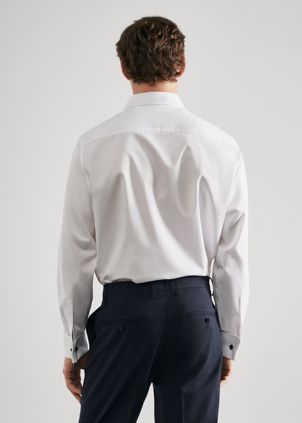 Overhemd met manchetknopen new arrivals