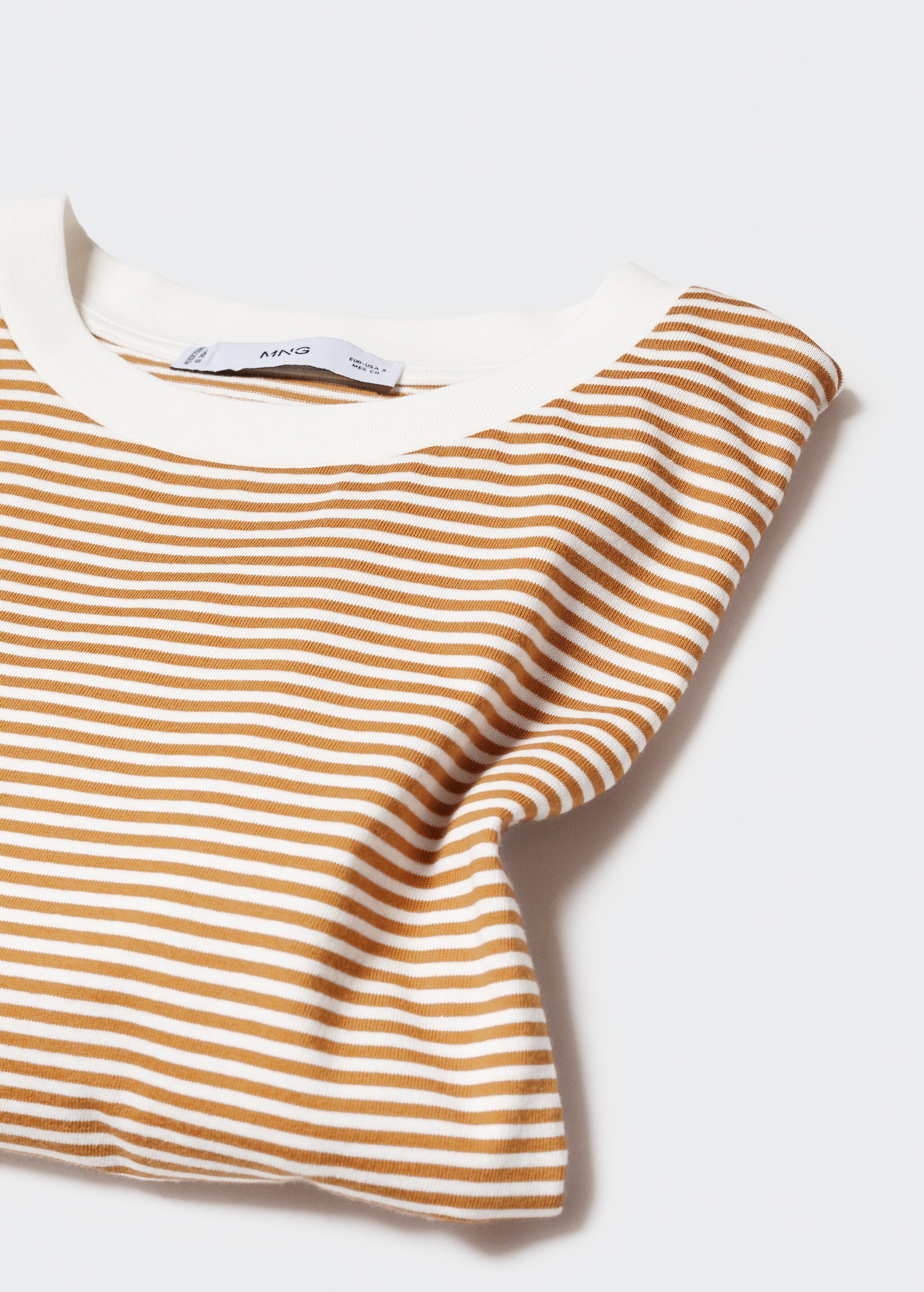 Striped jersey T-shirt - Details of the article 8