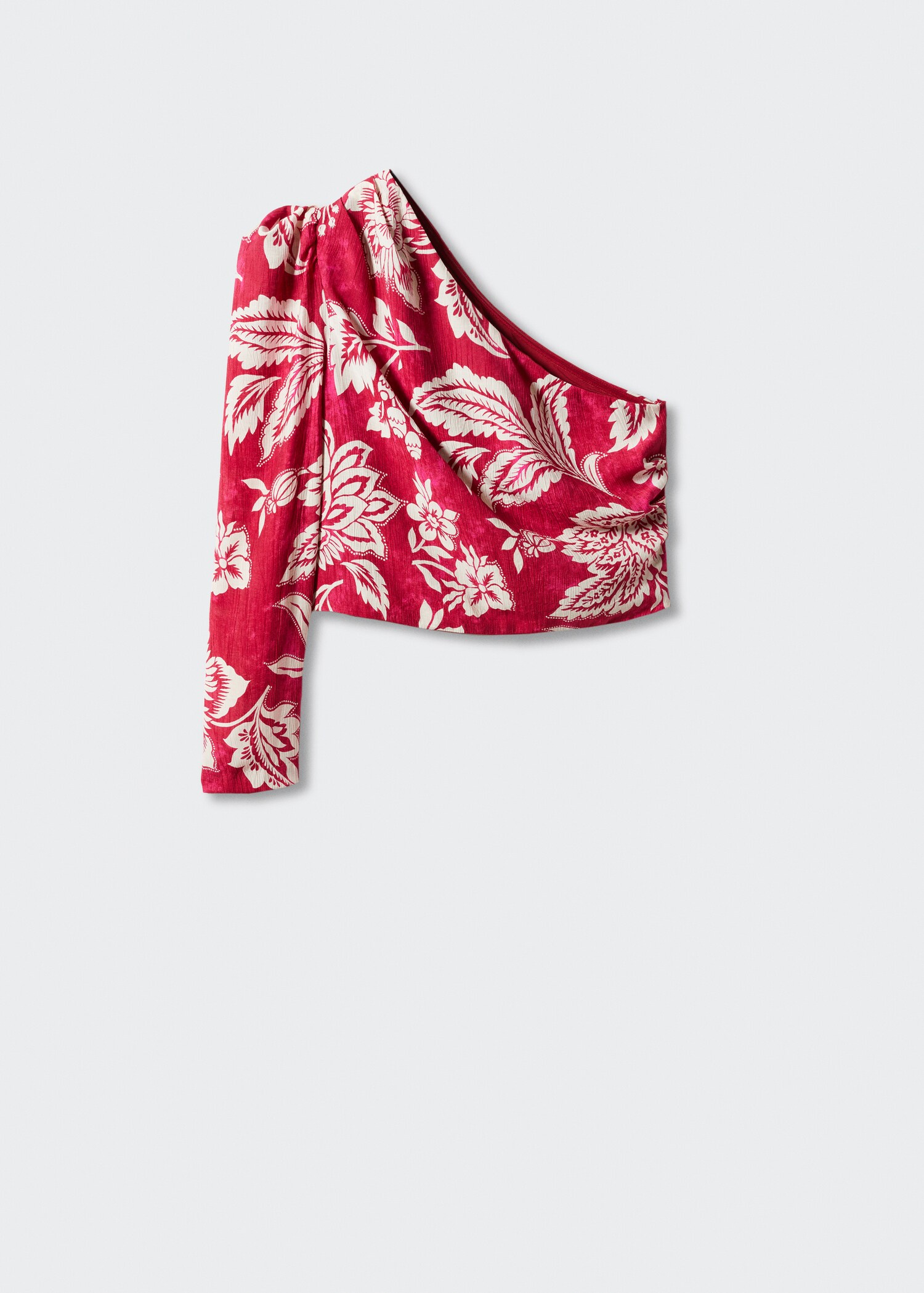 Blusa asimétrica estampada - Artículo sin modelo
