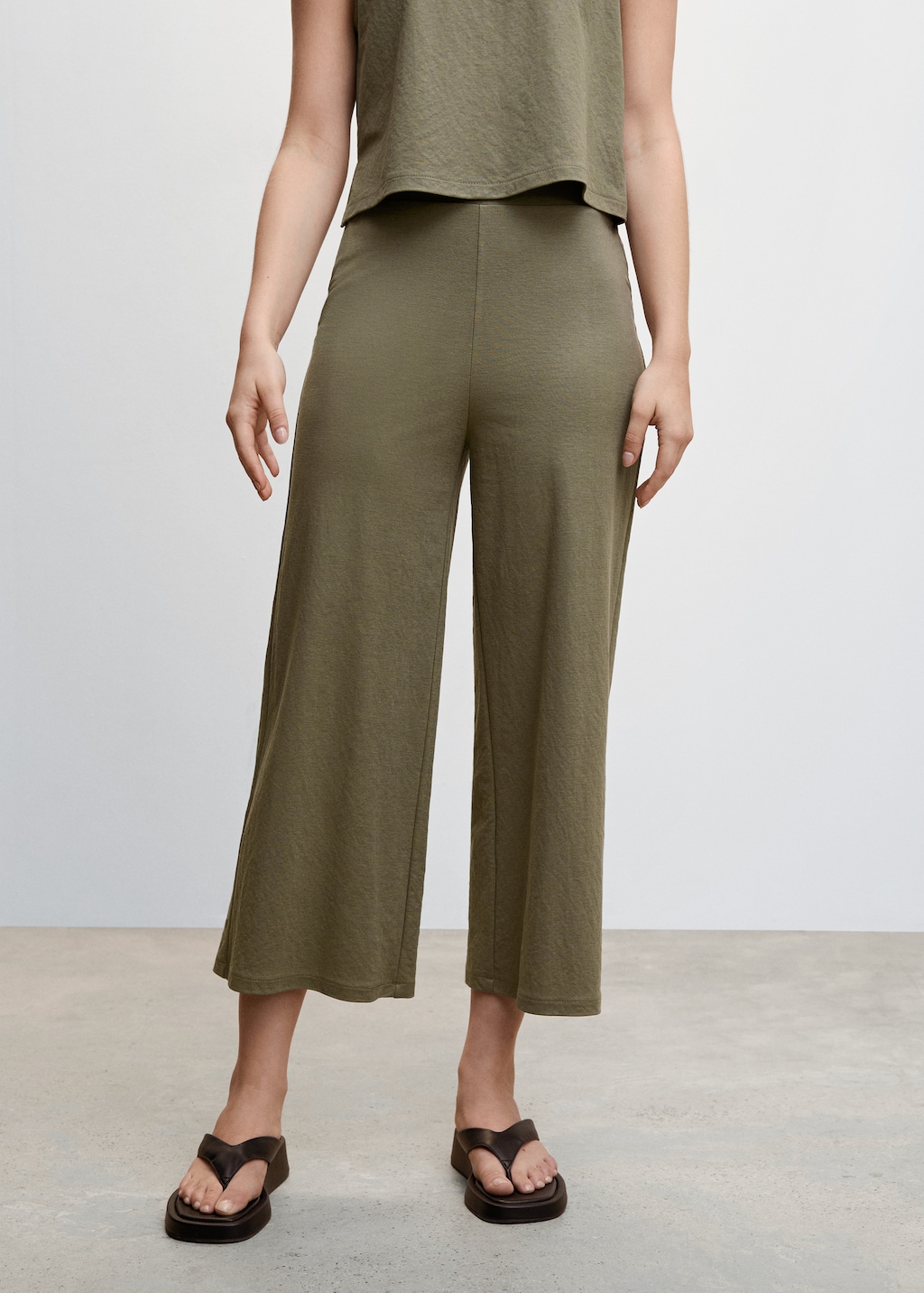 Pantalon jupe culotte hotsell