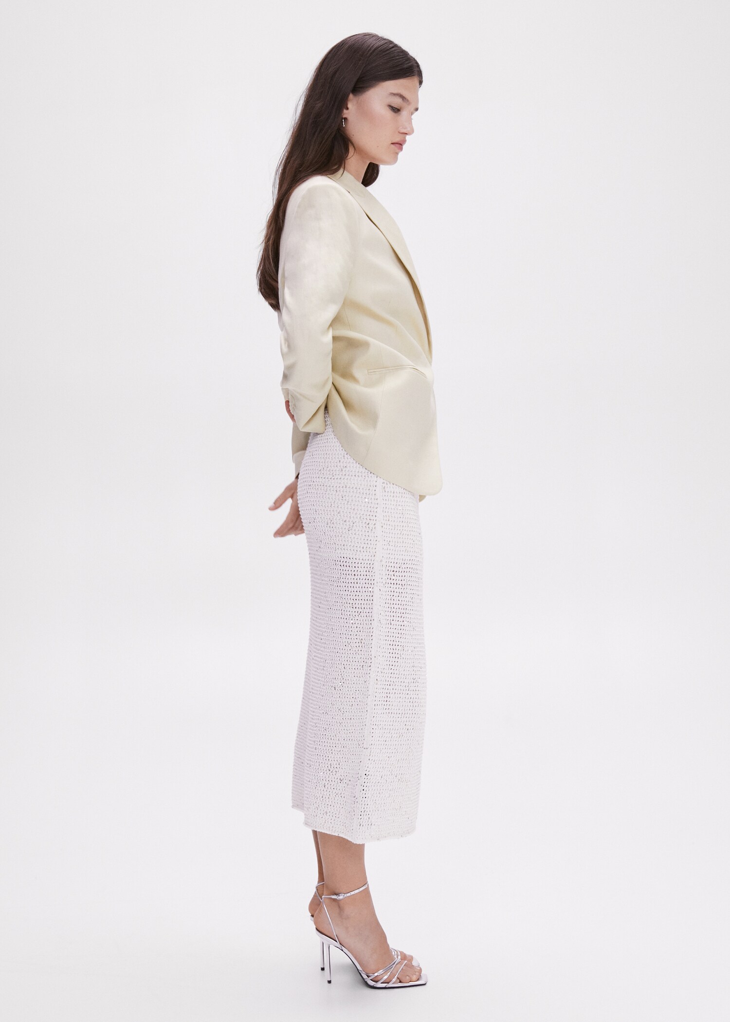 Veste lin bouton - Détail de l'article 4