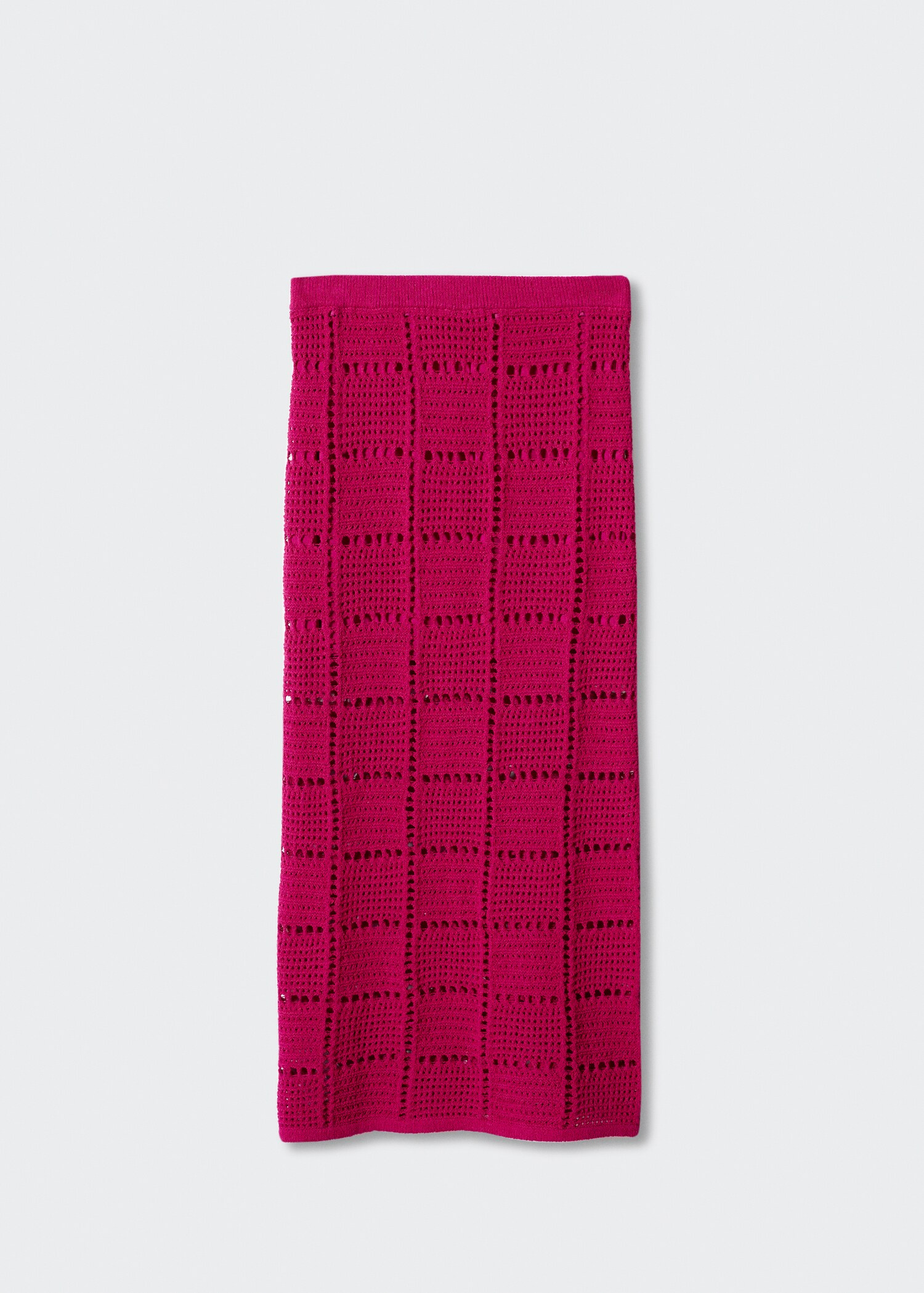 Crochet midi skirt - Article without model