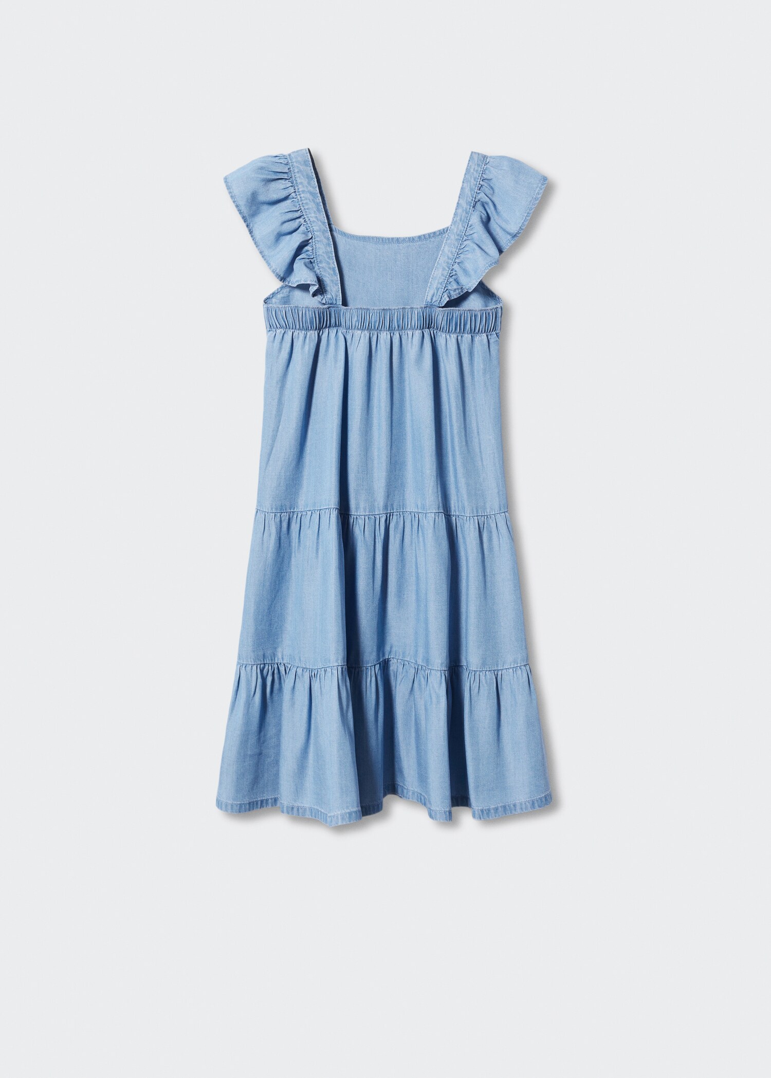 Ruffled dress - Reverse of the article