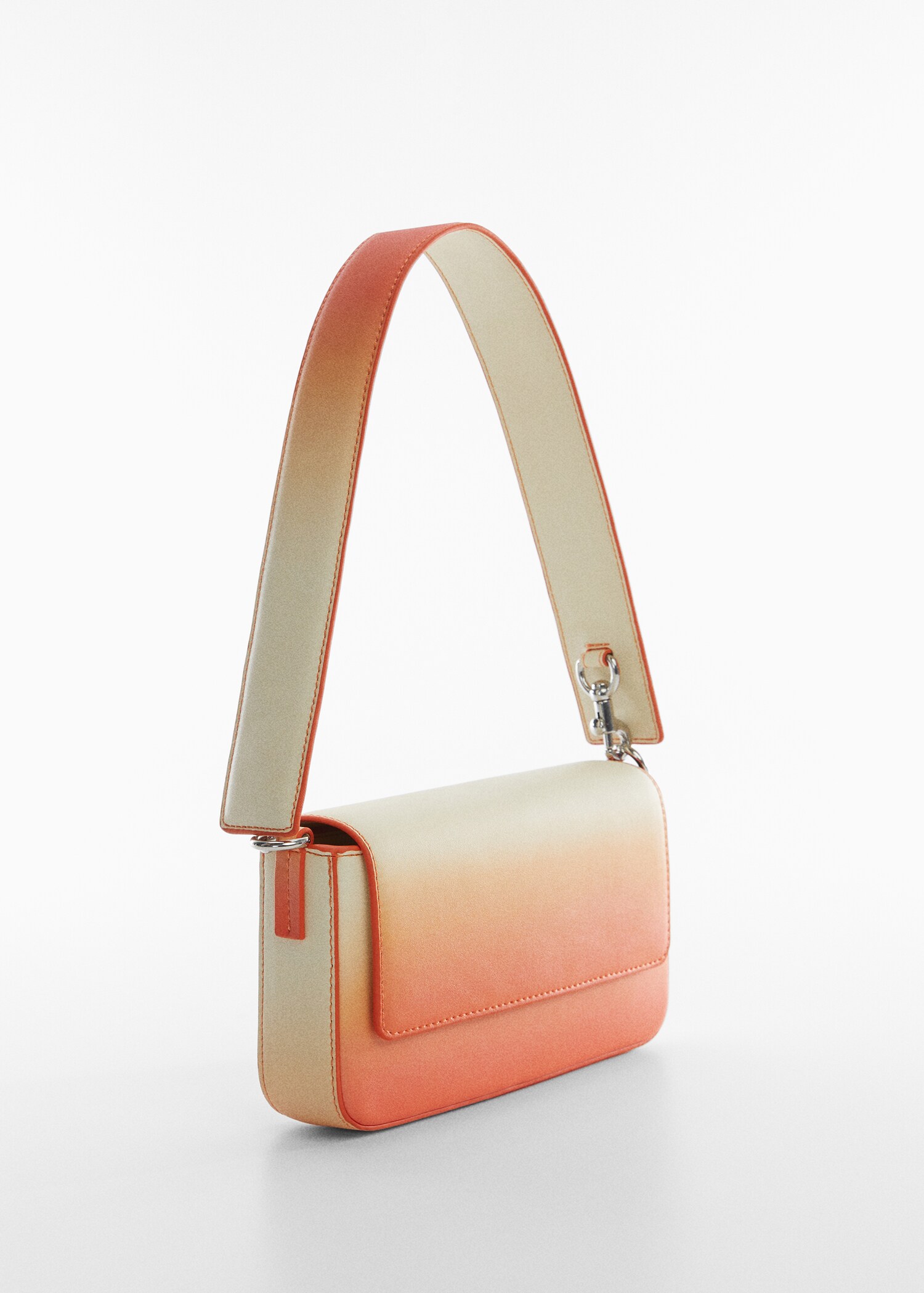 Schultertasche mit Farbverlauf - Mittlere Ansicht