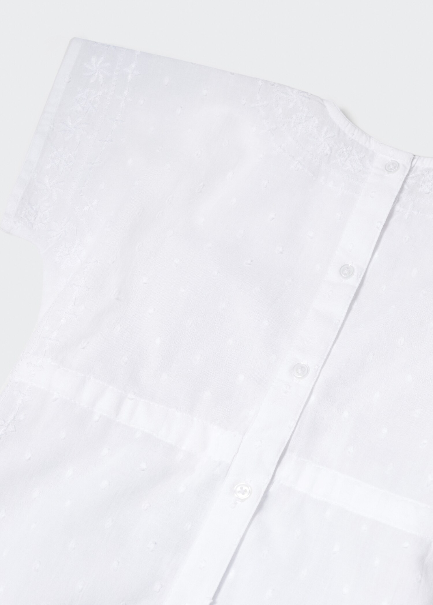 Embroidered details blouse - Details of the article 0