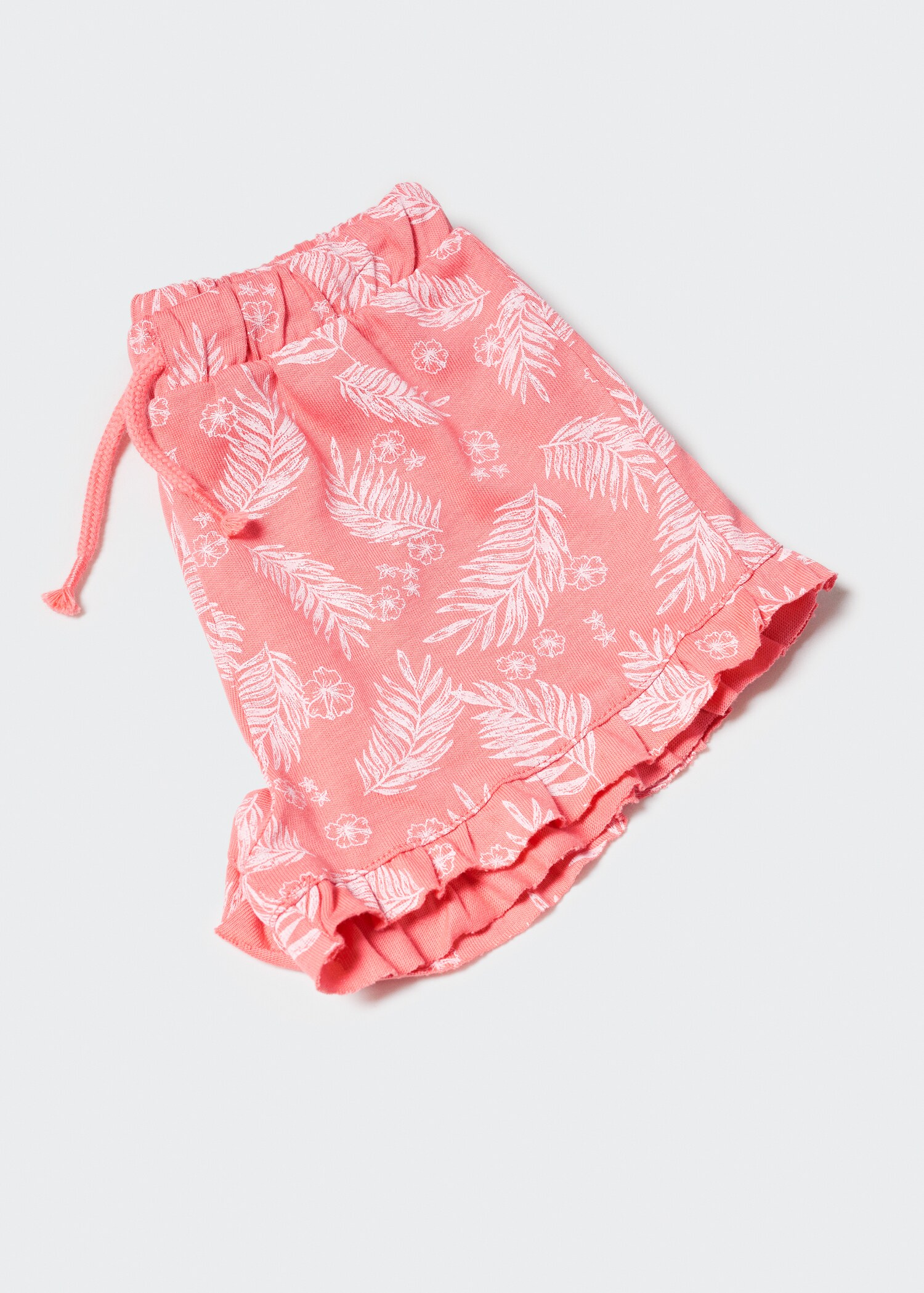 Floral print shorts - Details of the article 0