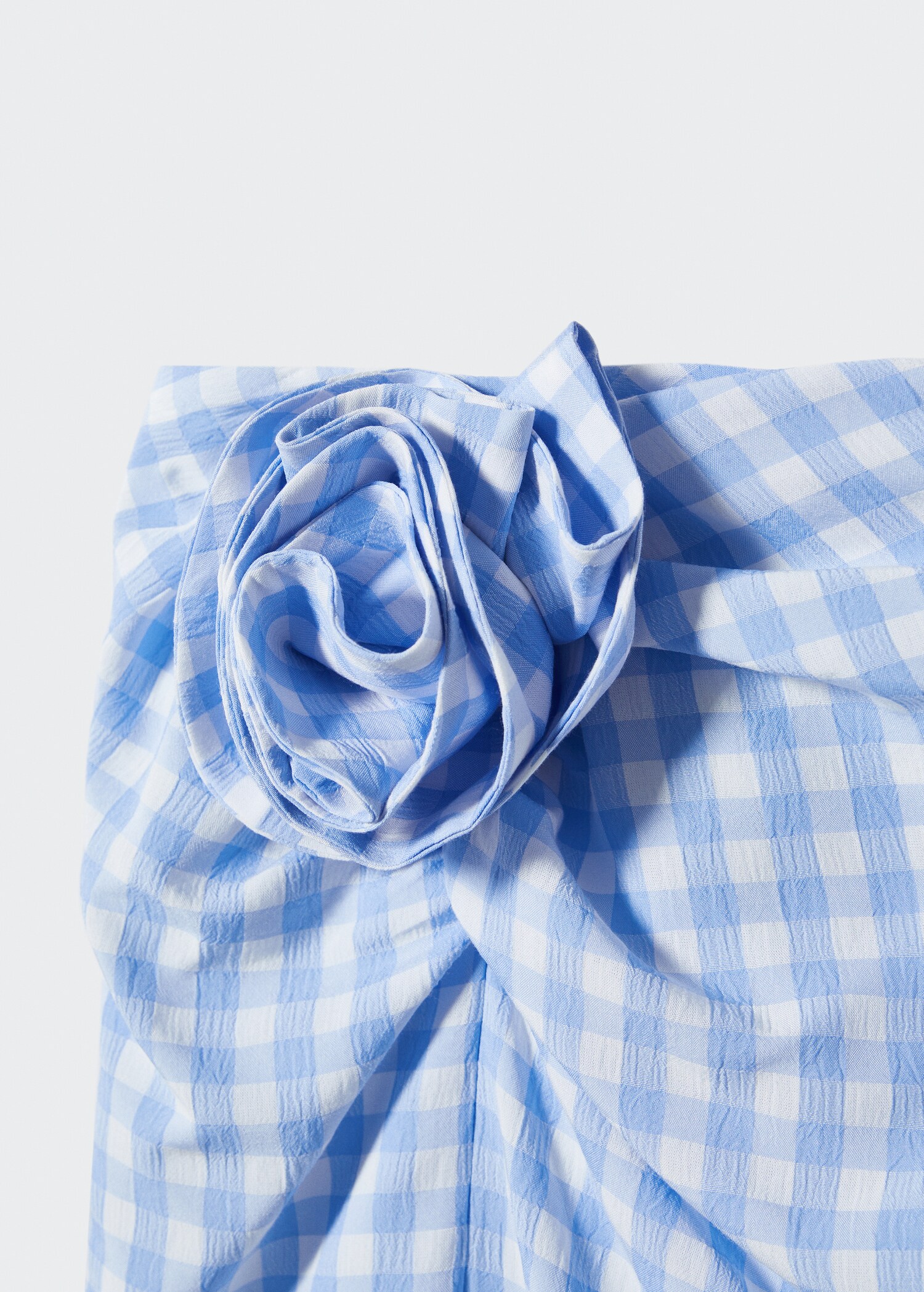 Jupe vichy fleur - Détail de l'article 8
