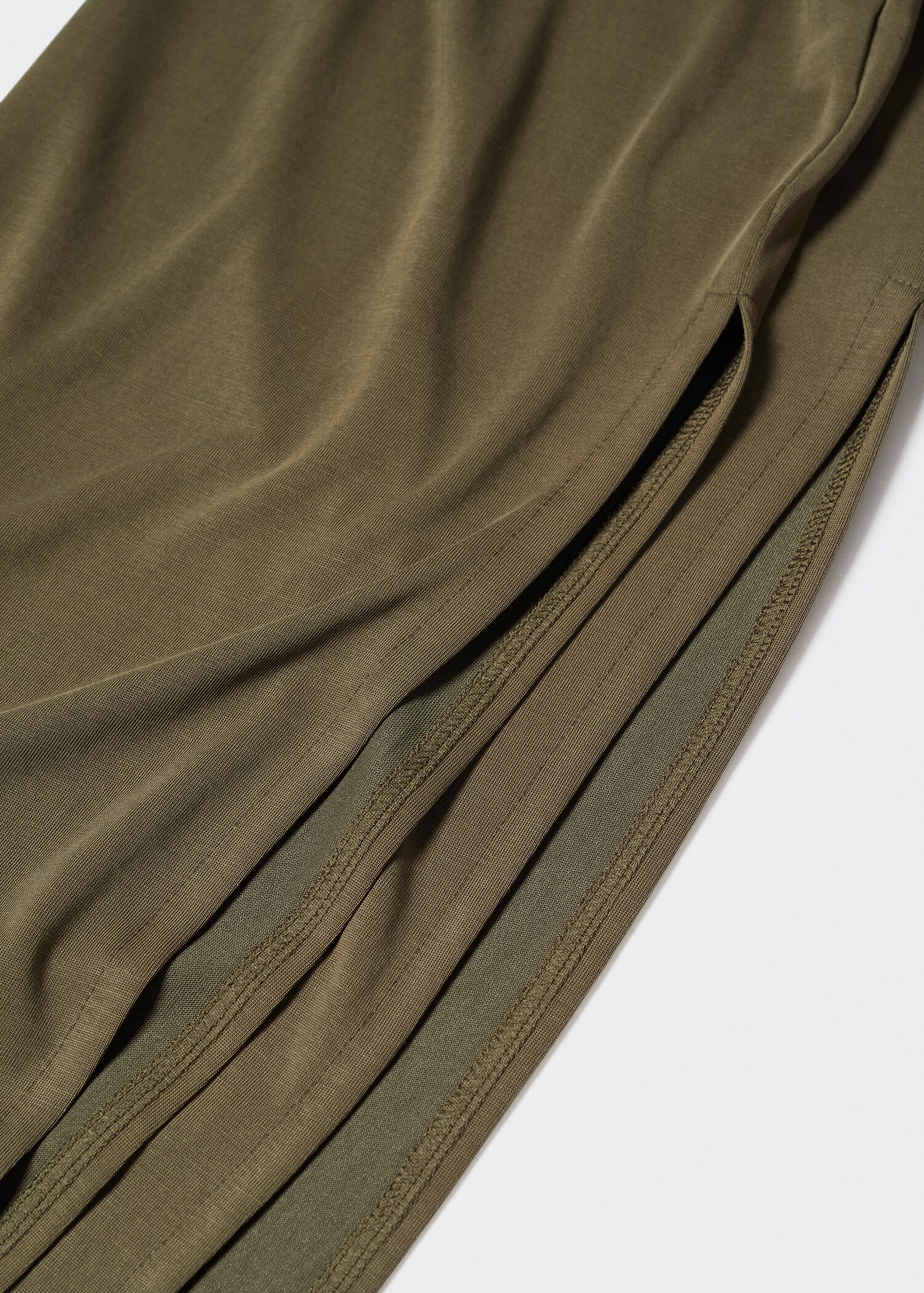 Modal slit dress - Details of the article 8