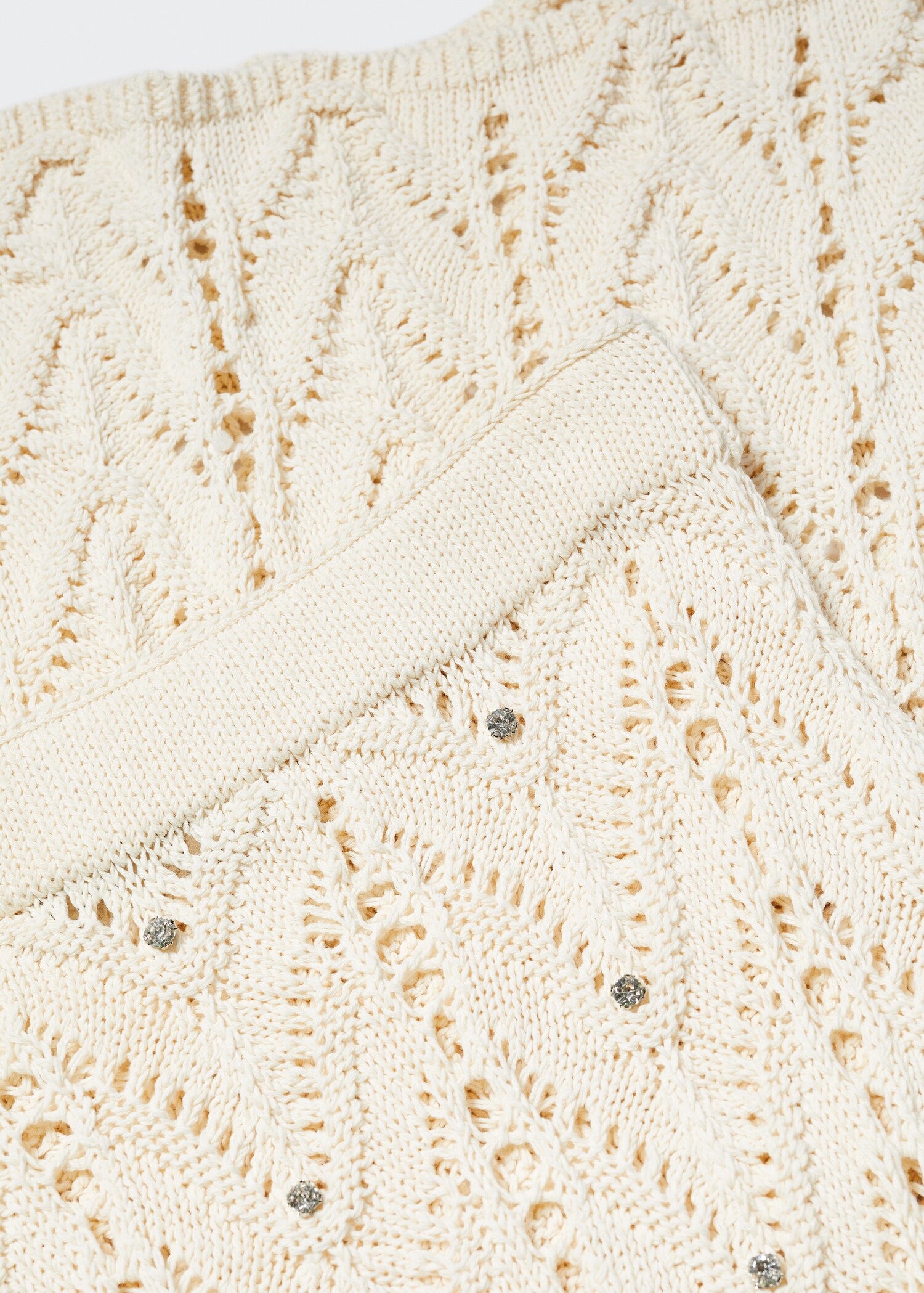 Jupe maille détail strass - Détail de l'article 8