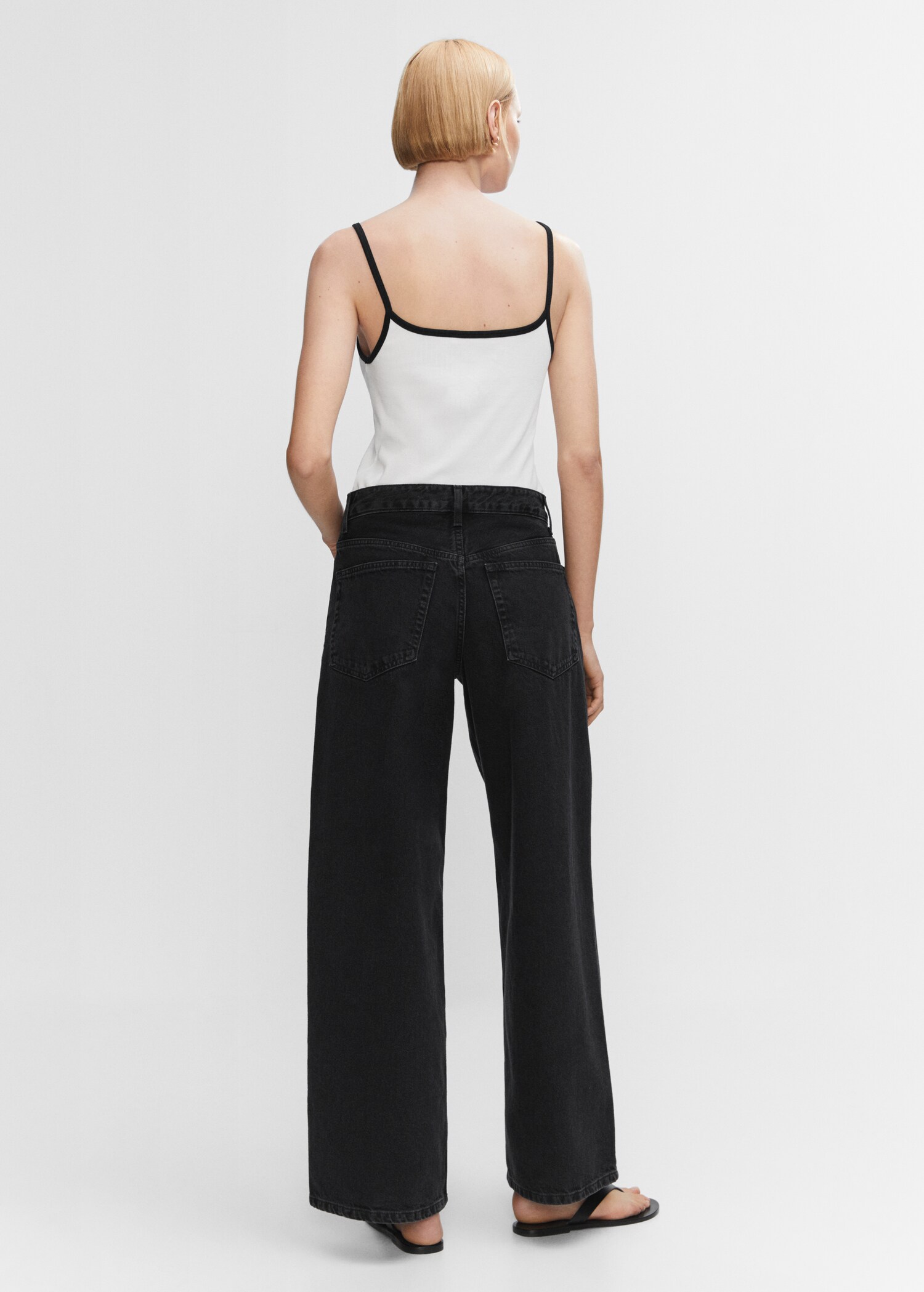 Contrast spaghetti strap top - Reverse of the article