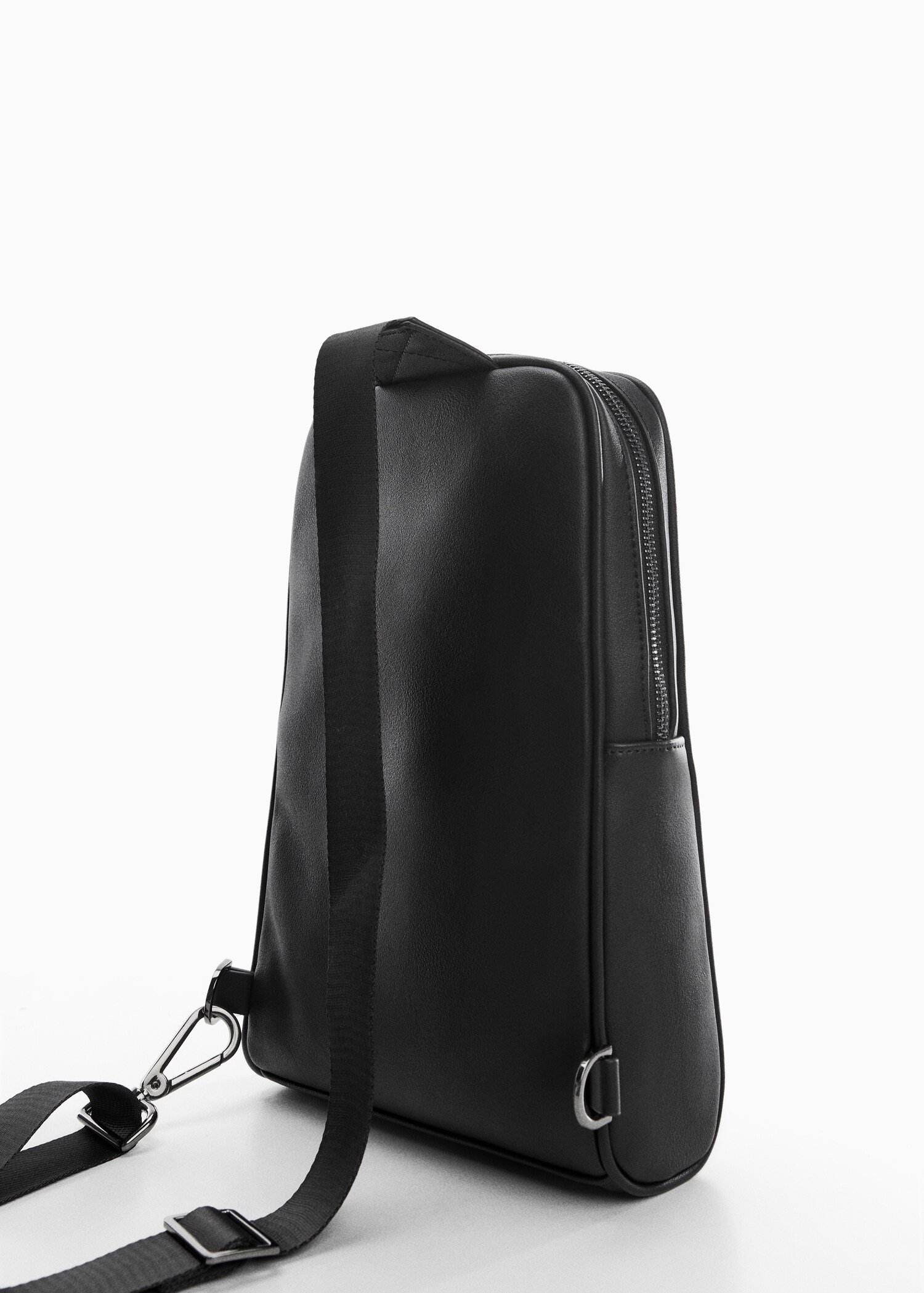 Faux leather backpack - เครื่องบินขนาดกลาง