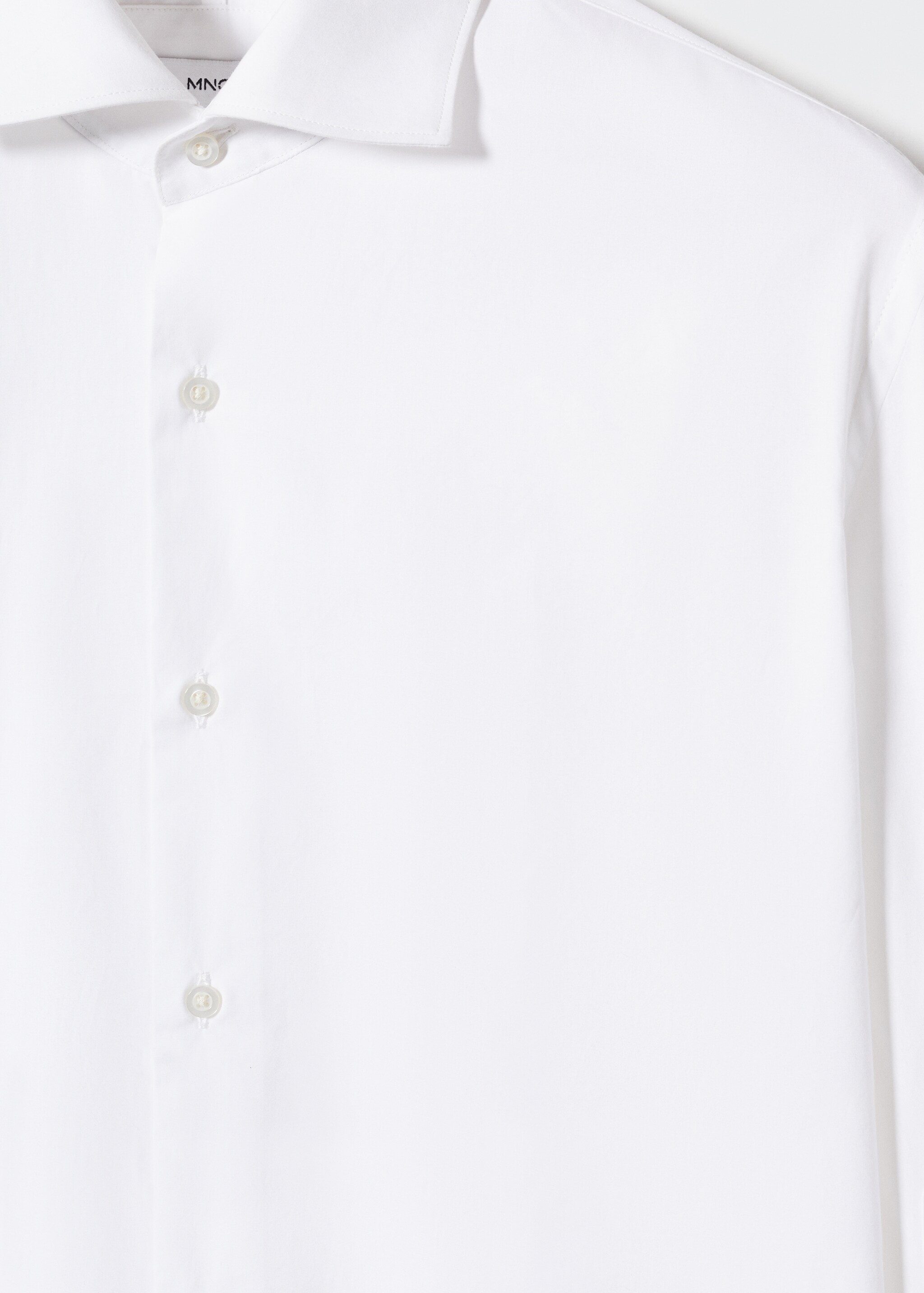 Slim fit stretch cotton shirt - Details of the article 8