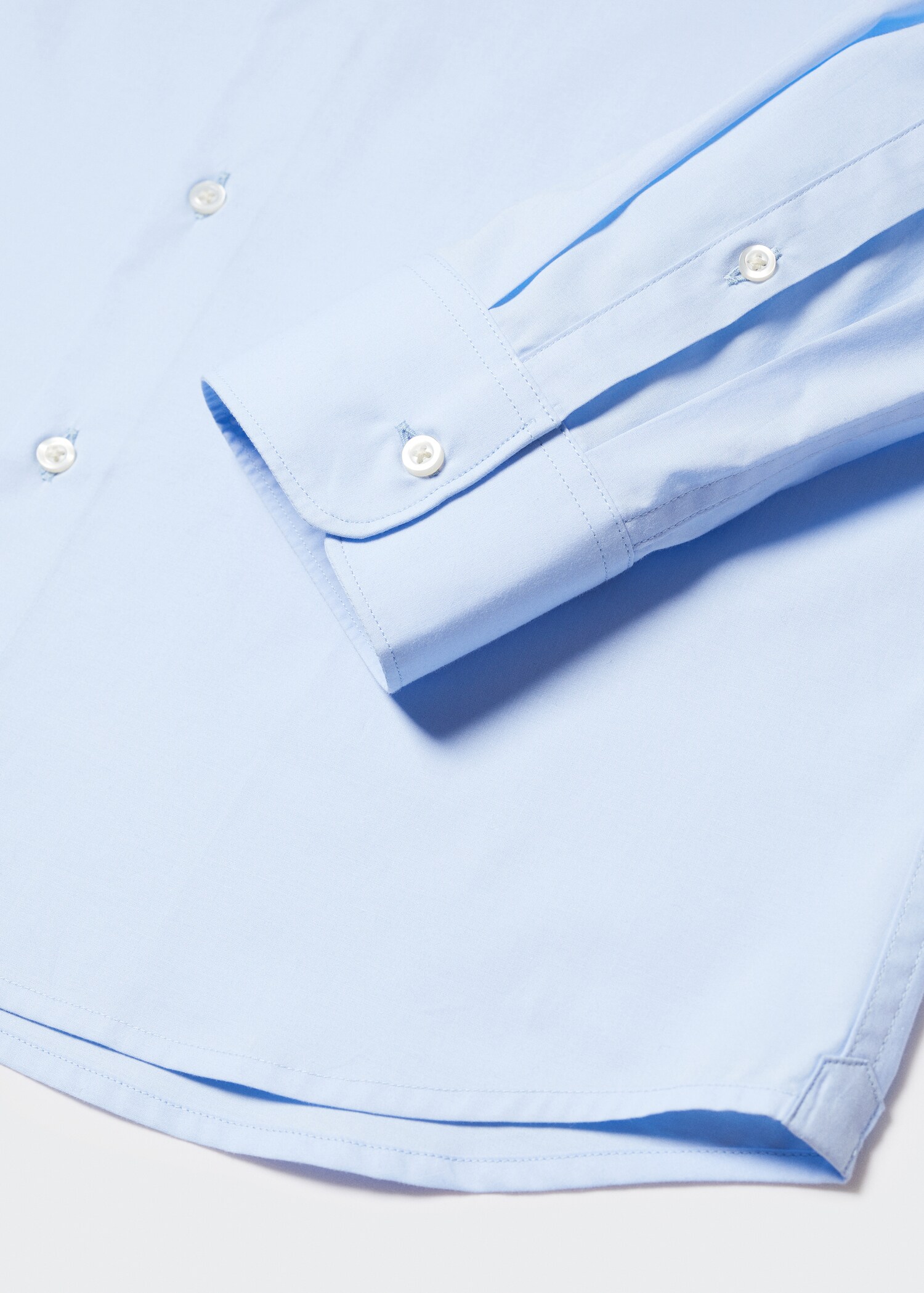 Cămașă slim fit din bumbac stretch - Detaliu al articolului 8