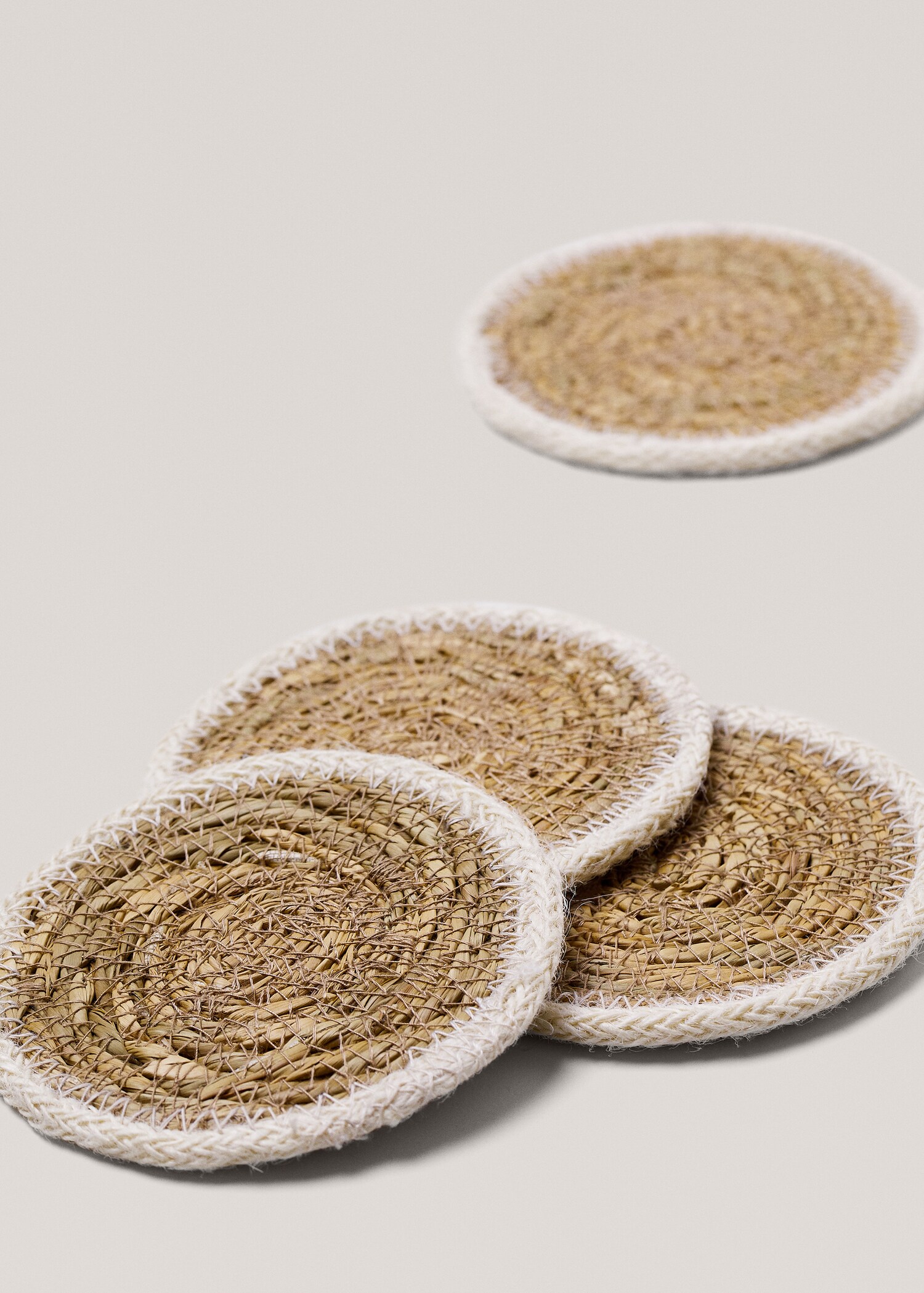 Posavasos fibras naturales combinado - Detalle del artículo 1
