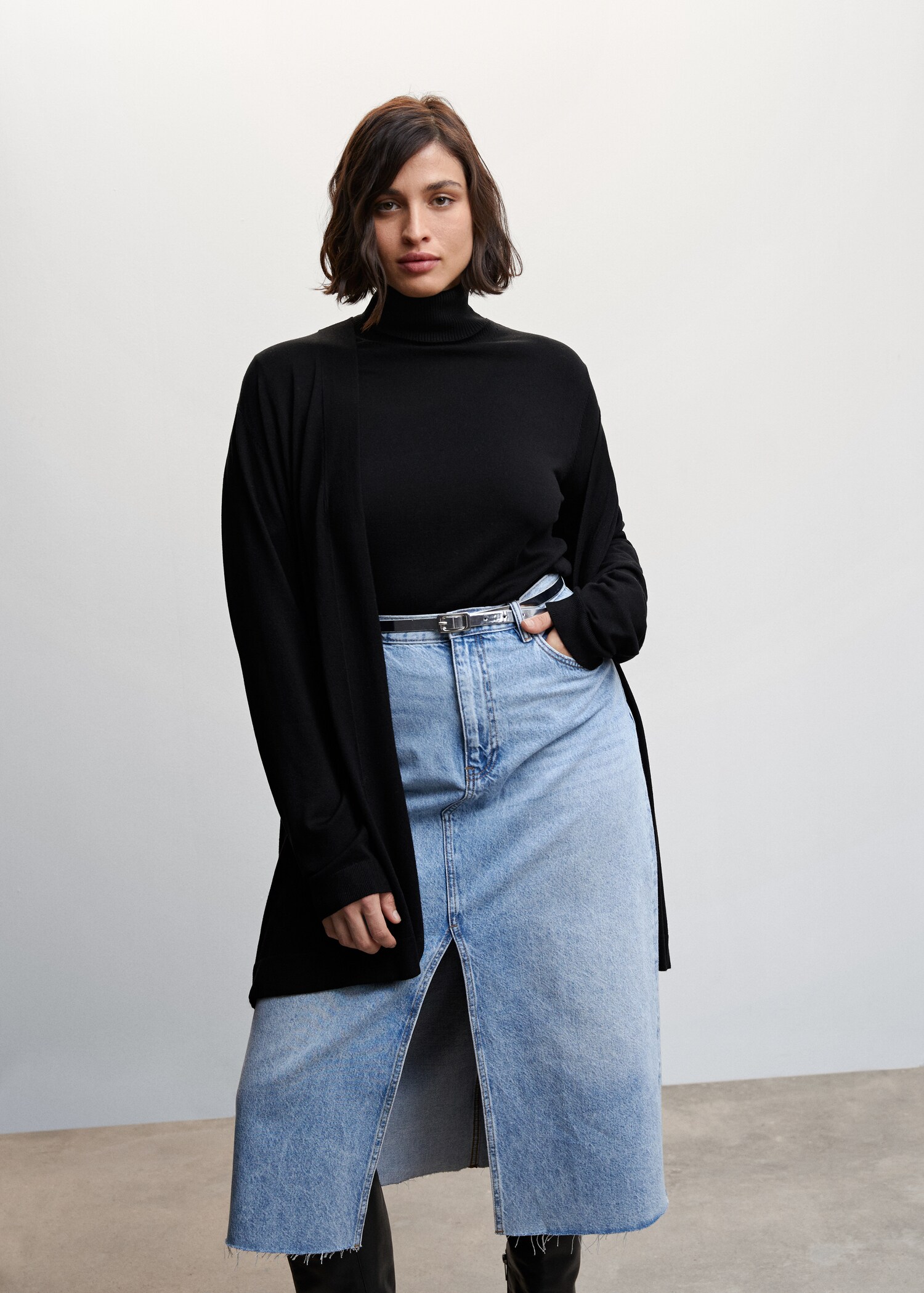 Cardigan de malha fina - Pormenor do artigo 4