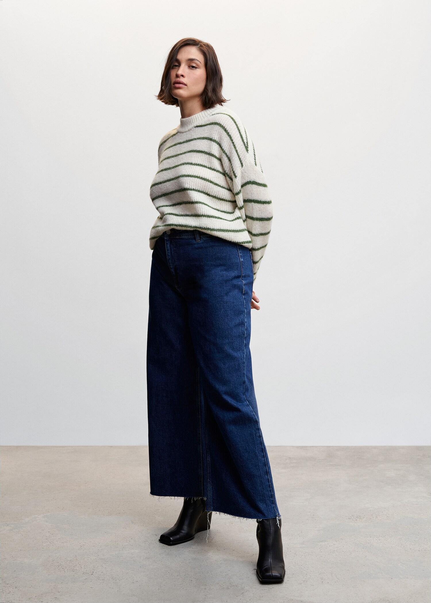 Camisola às riscas de lurex - Pormenor do artigo 3