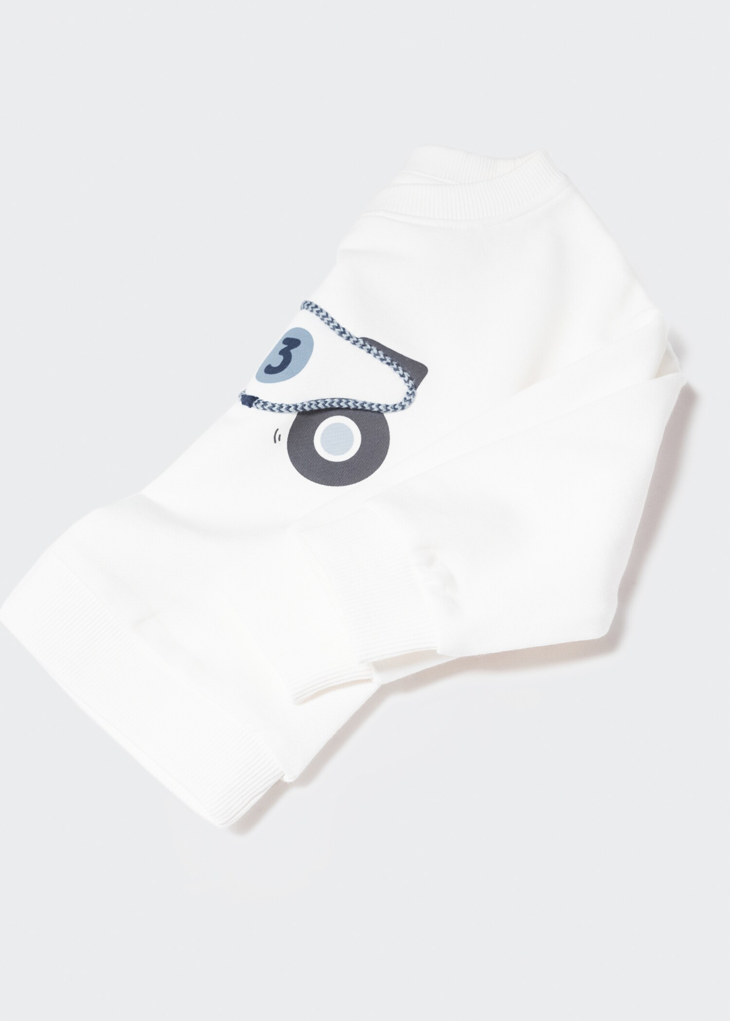 Printed cotton sweatshirt - Details of the article 8