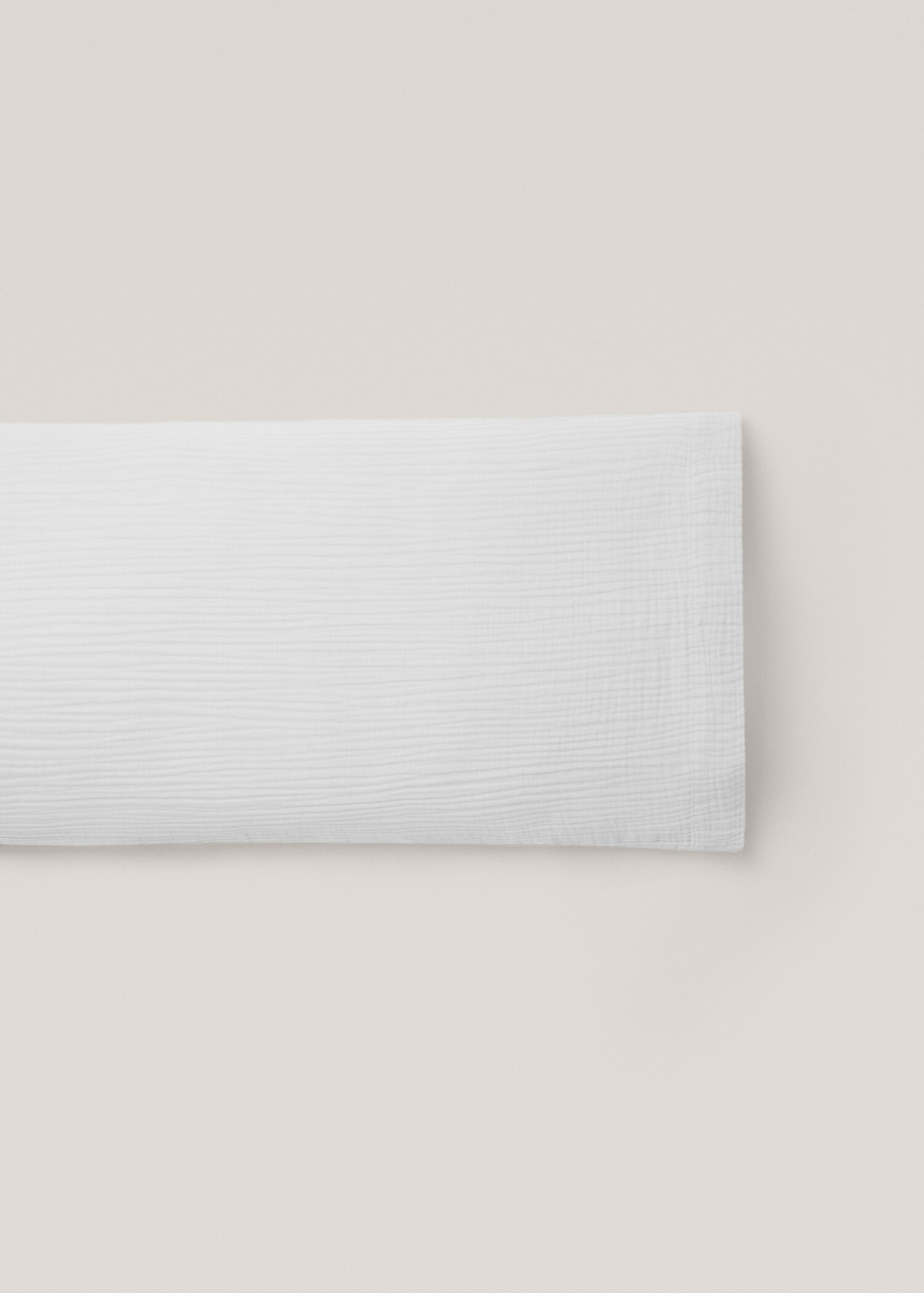 Kopfkissenbezug aus Baumwoll-Gaze 45 x 110 cm - Artikel ohne Model