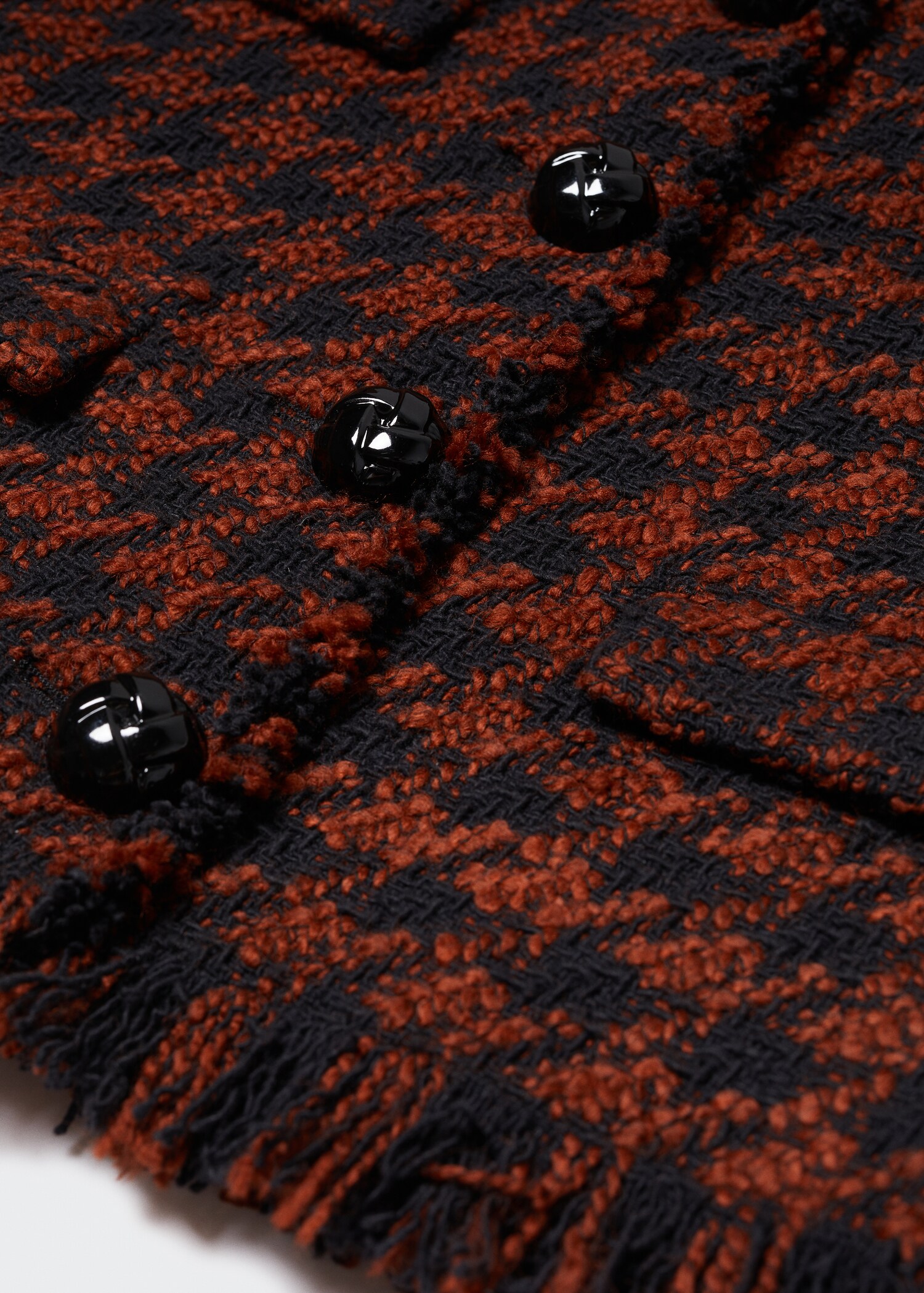 Chaqueta tweed flecos - Detalle del artículo 8