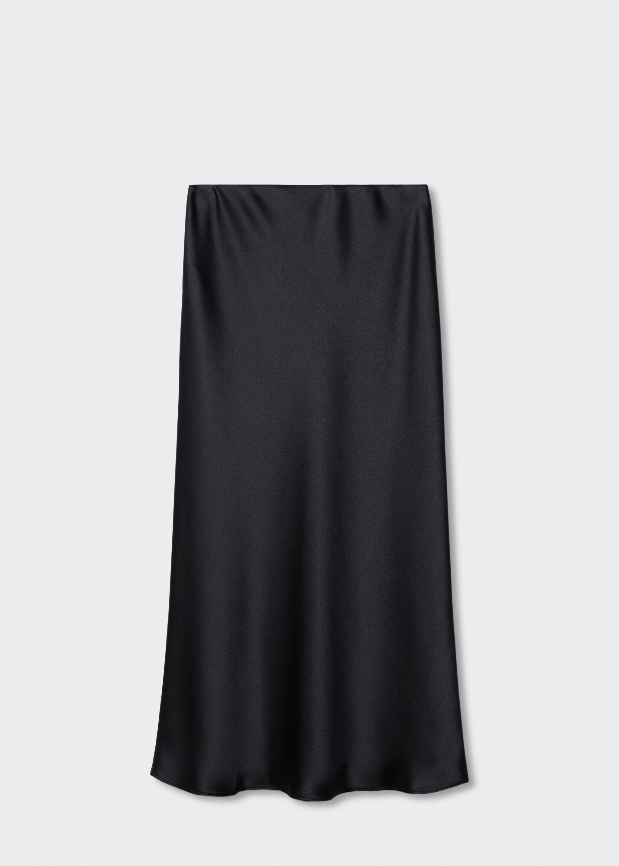 Midi satin skirt - Article without model