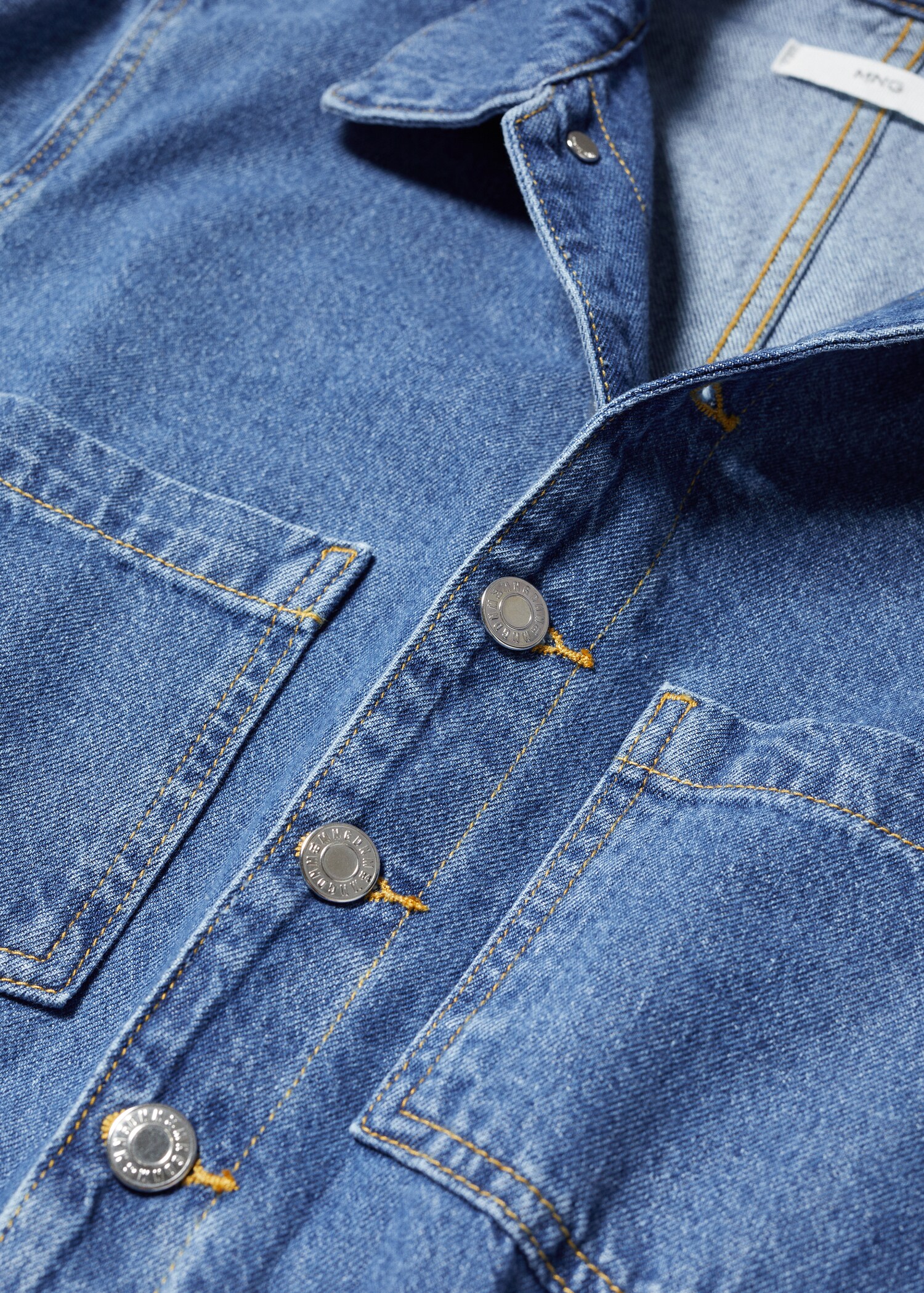 Long denim jumpsuit - Details of the article 8