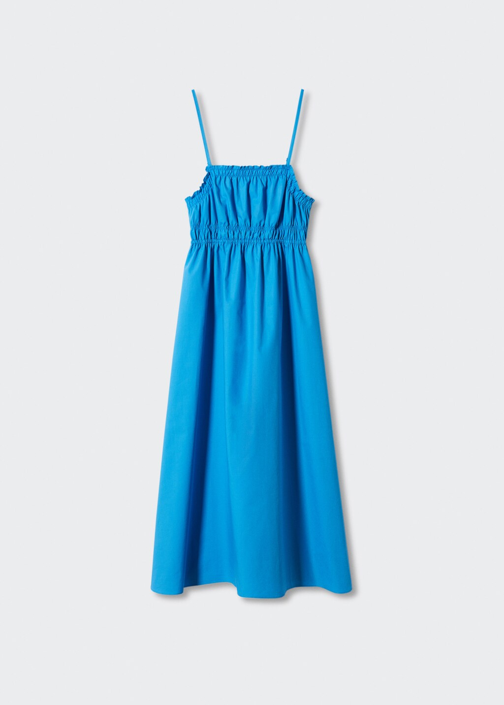 100% cotton midi dress - image 5