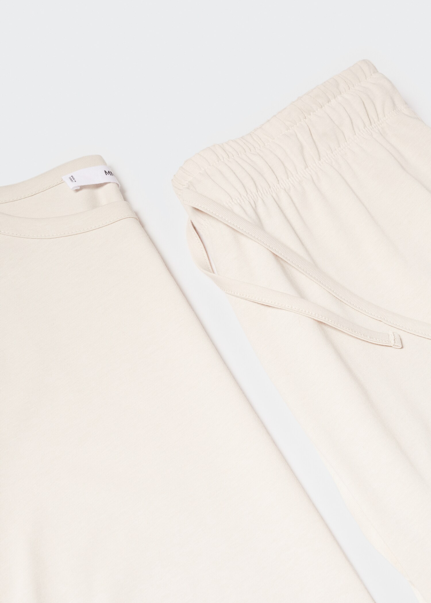 Pyjamasbukser i chiffon bomull - Artikkeldetalj 8