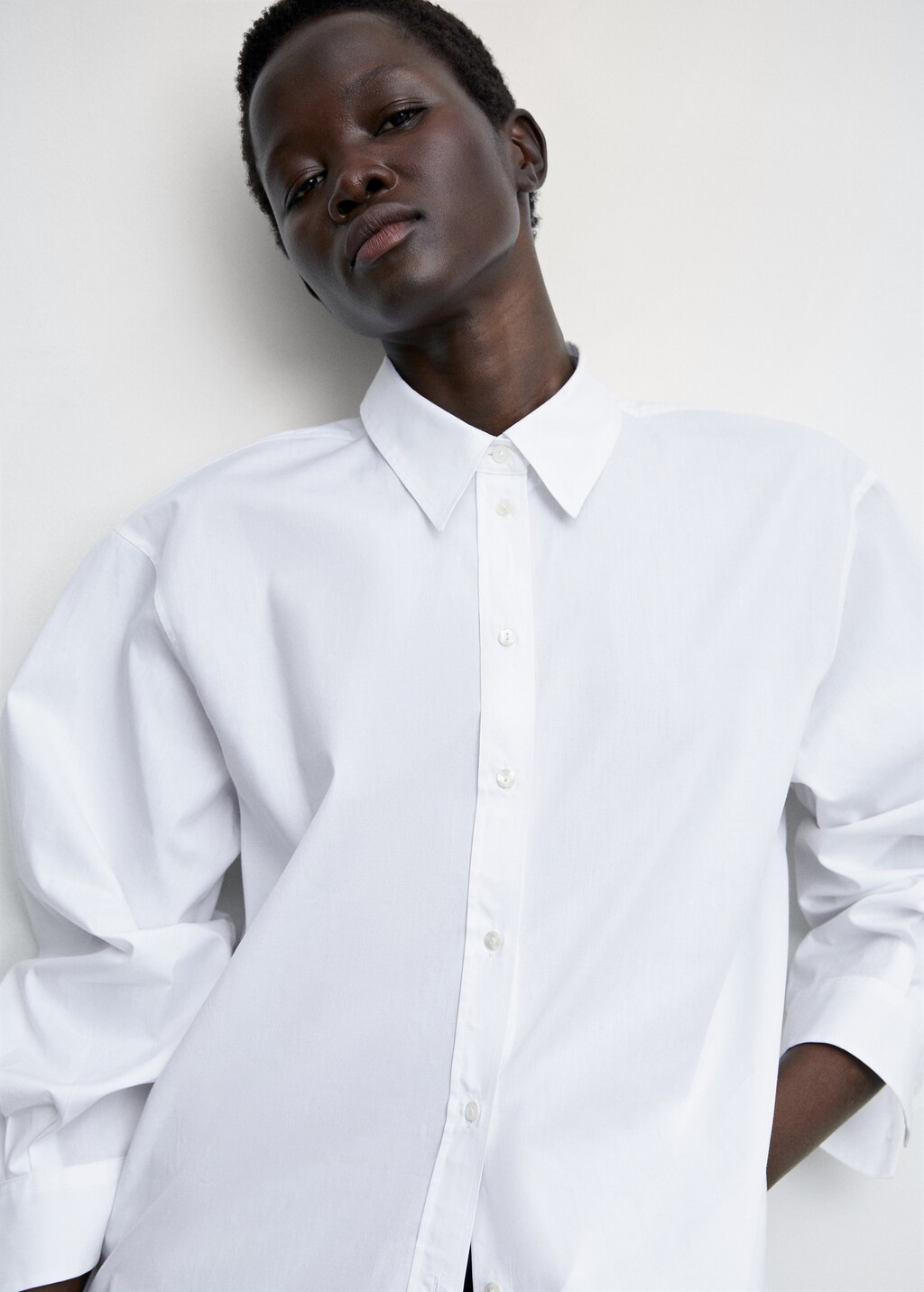 Chemise longue coton