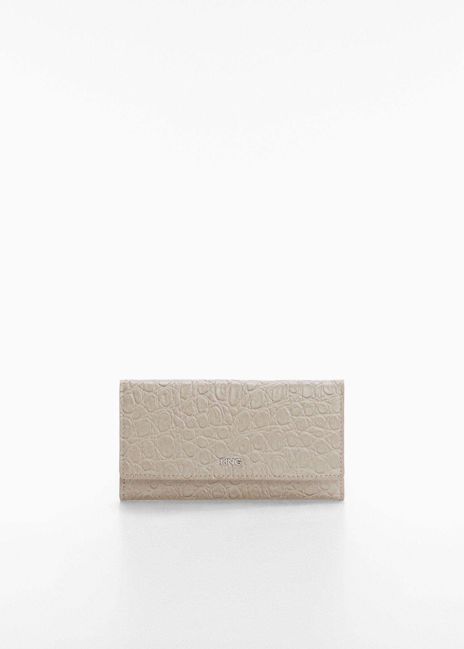 Croc-effect wallet - Article without model