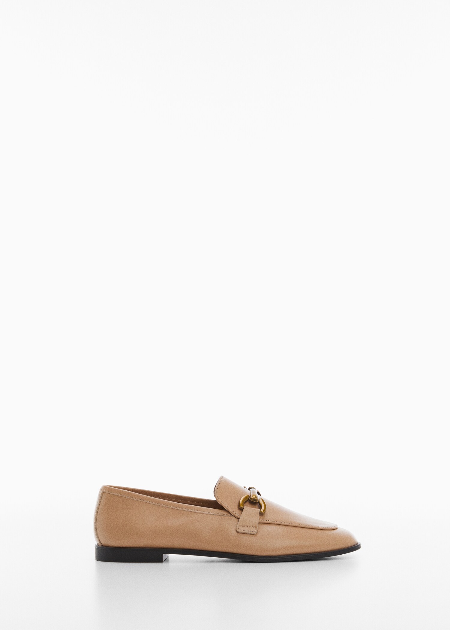 Mocassins cuir boucle - Article sans modèle