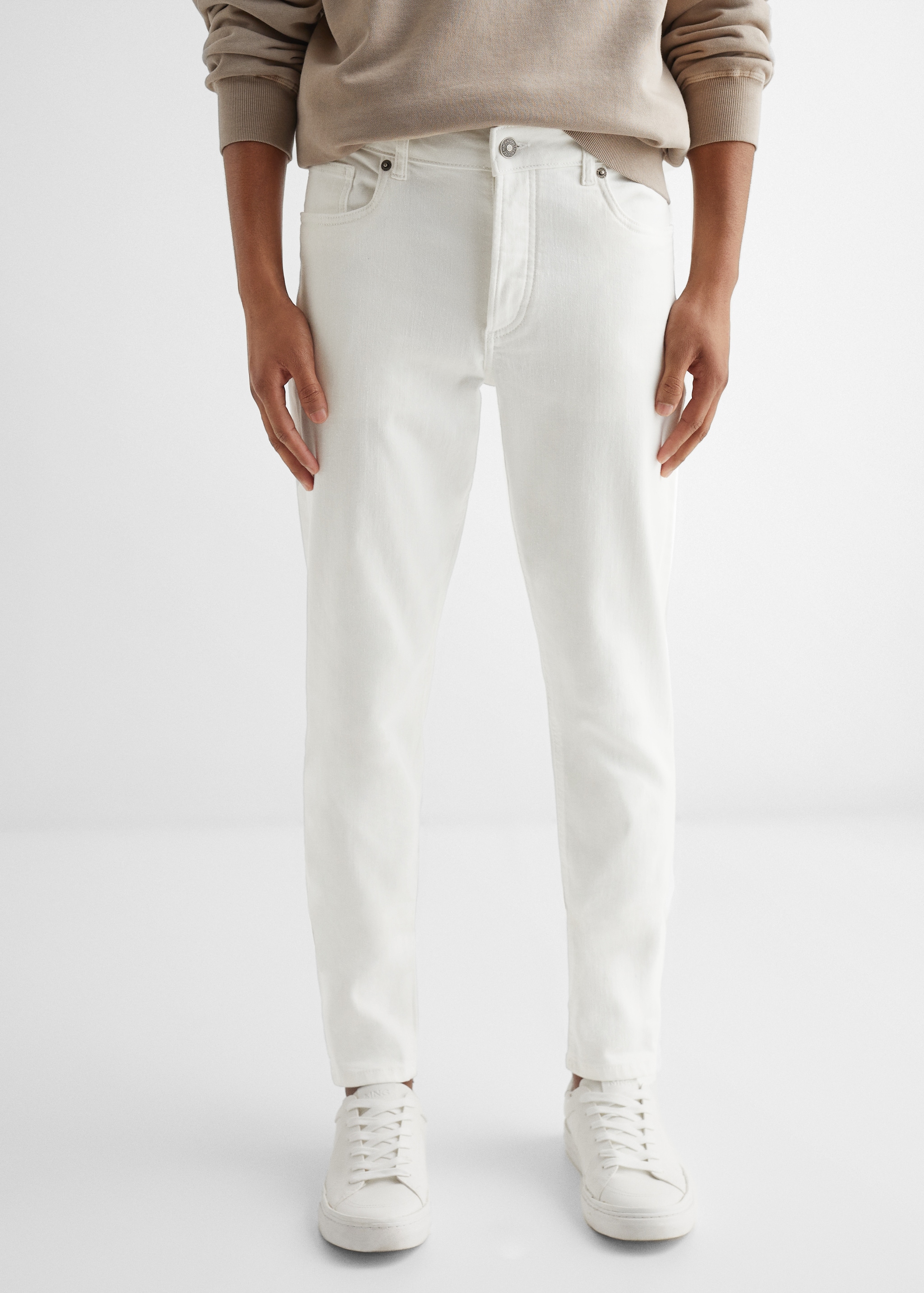 Slim-fit jeans with buttons - Detail van het artikel 6