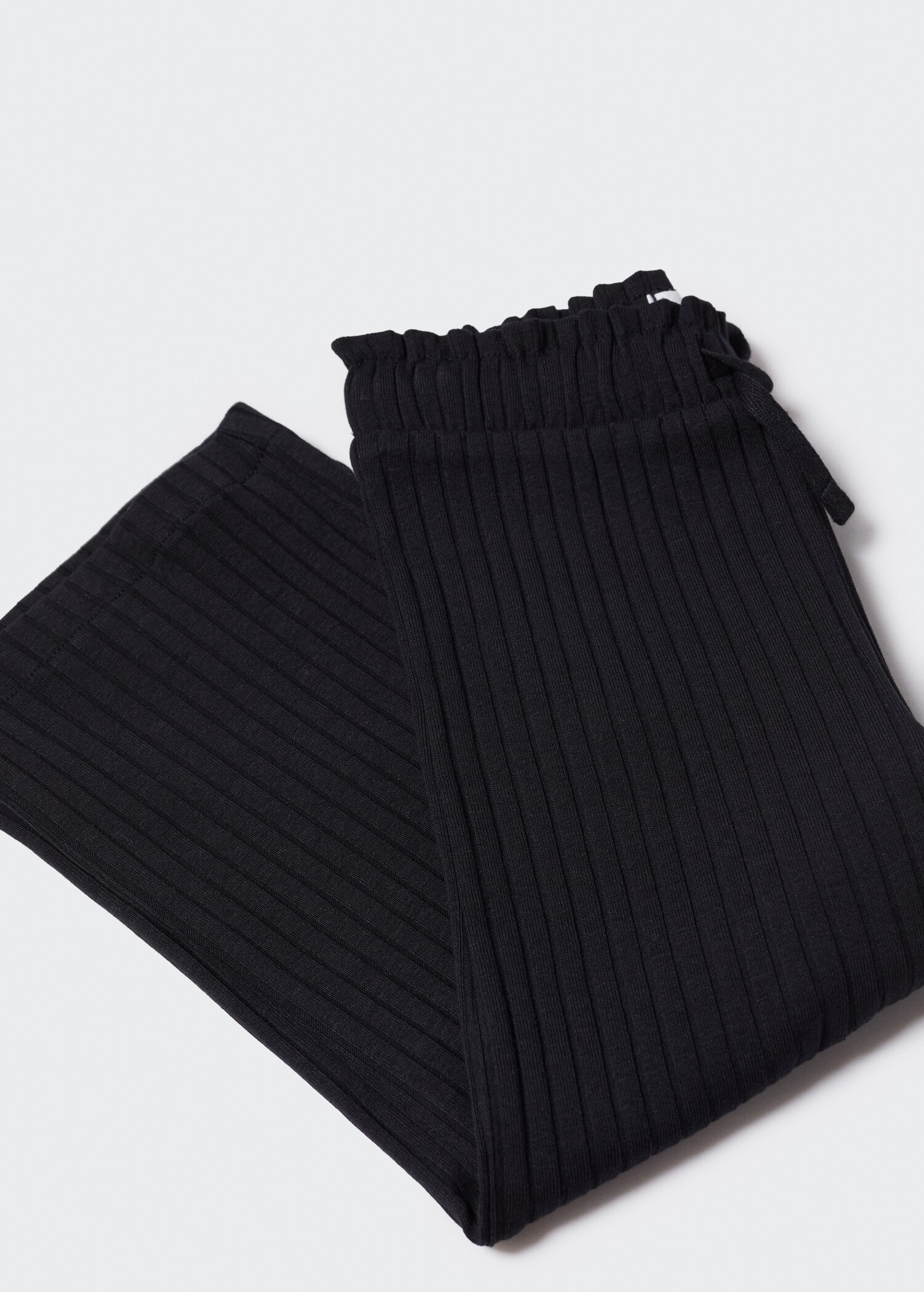 Culotte bukse med ribber - Artikkeldetalj 0