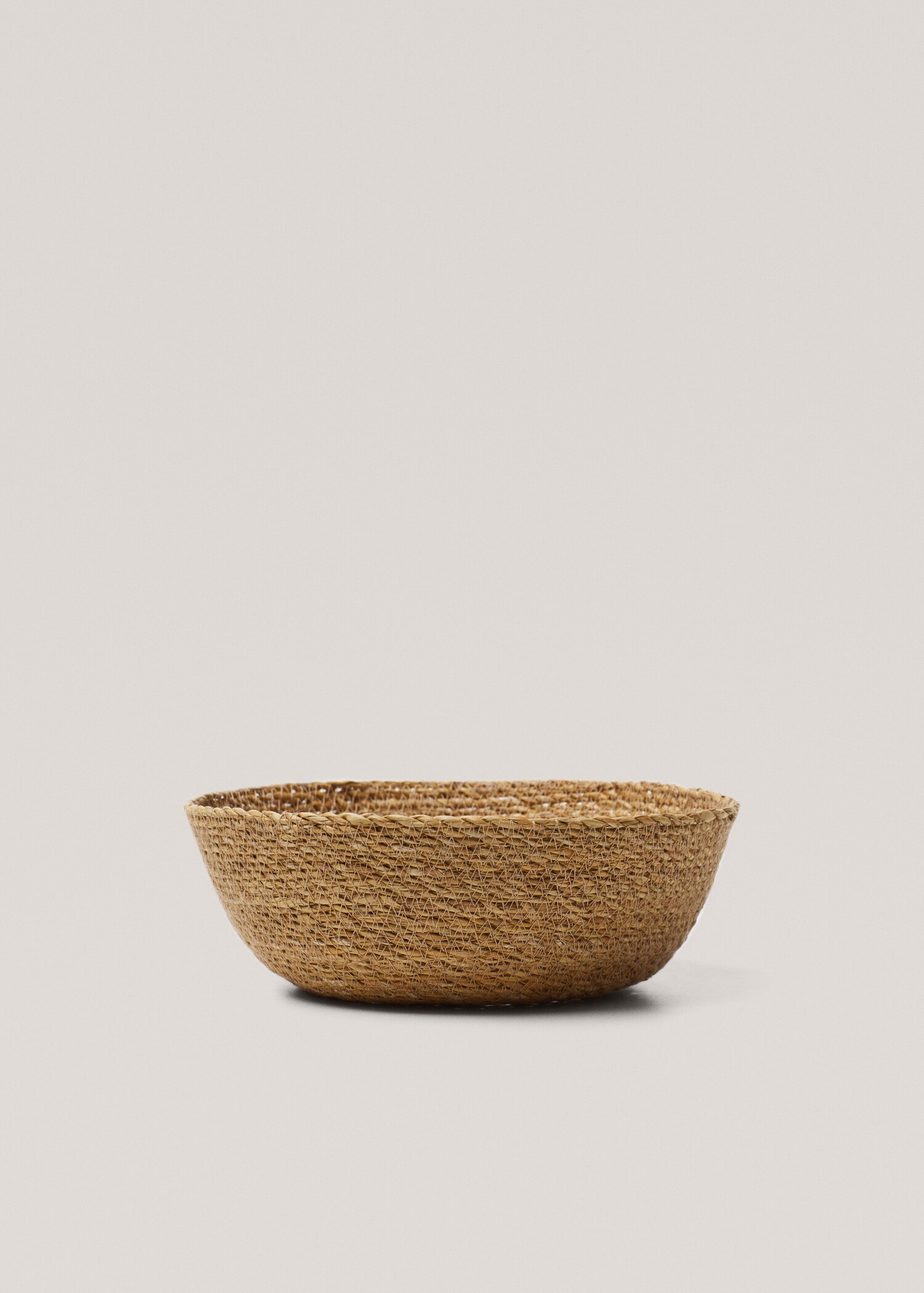 Natural fibres round bowl 30x10cm - Article without model