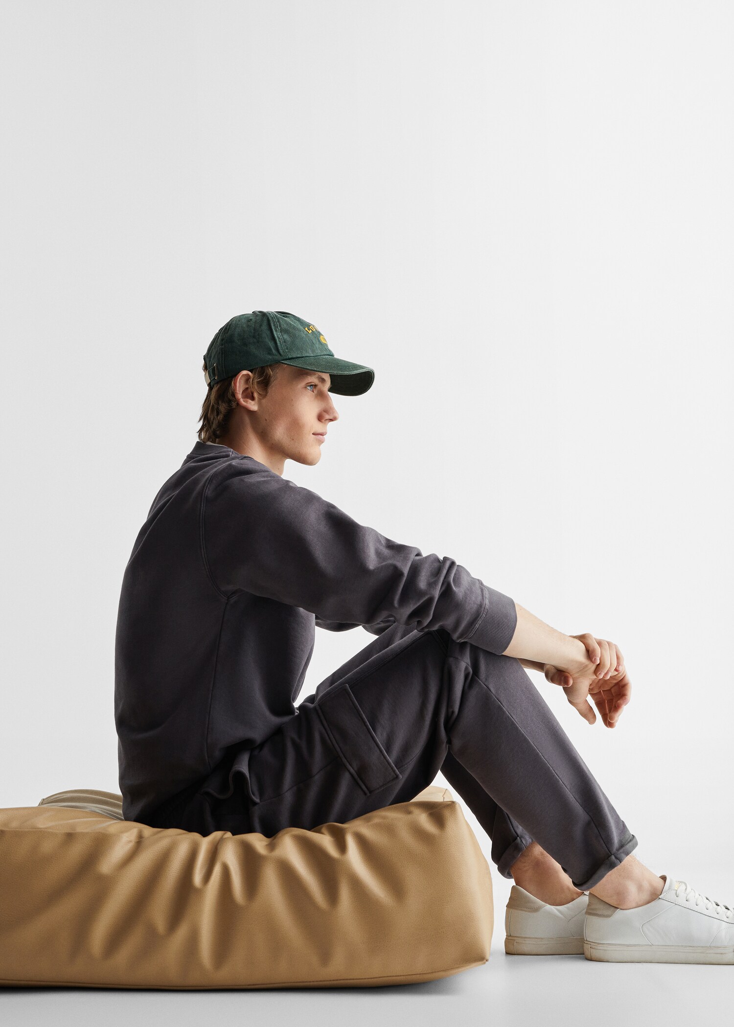 Pantalon coton taille élastique - Détail de l'article 2