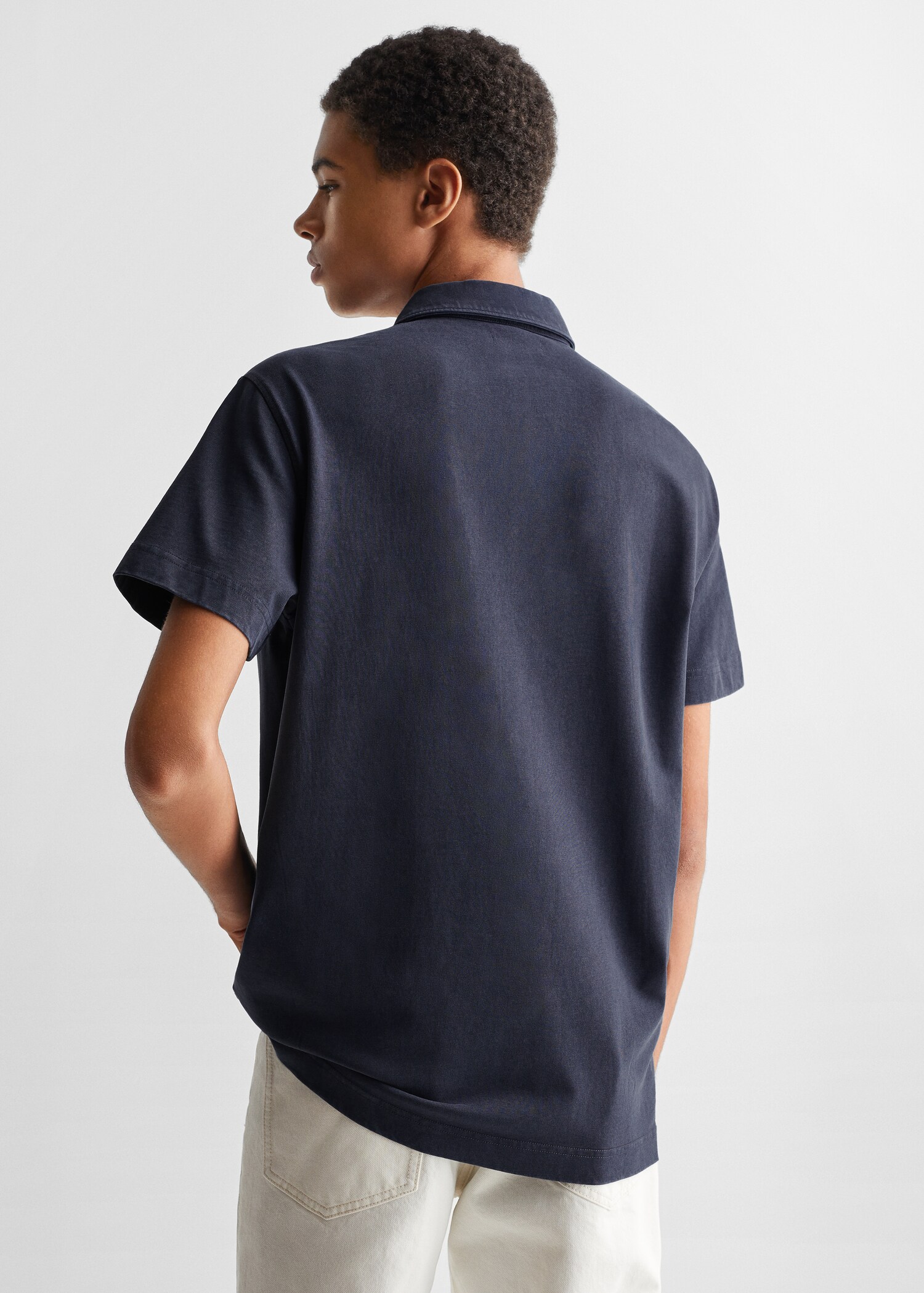 Polo 100% algodón - Reverso del artículo