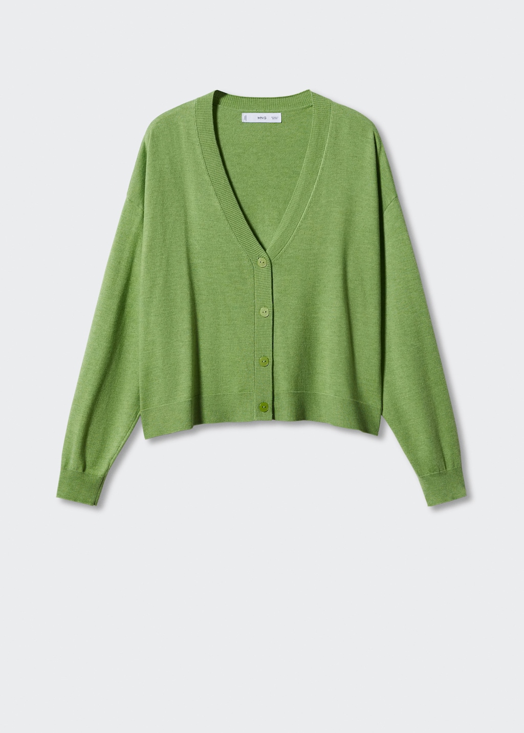 Light green cardigan 2025