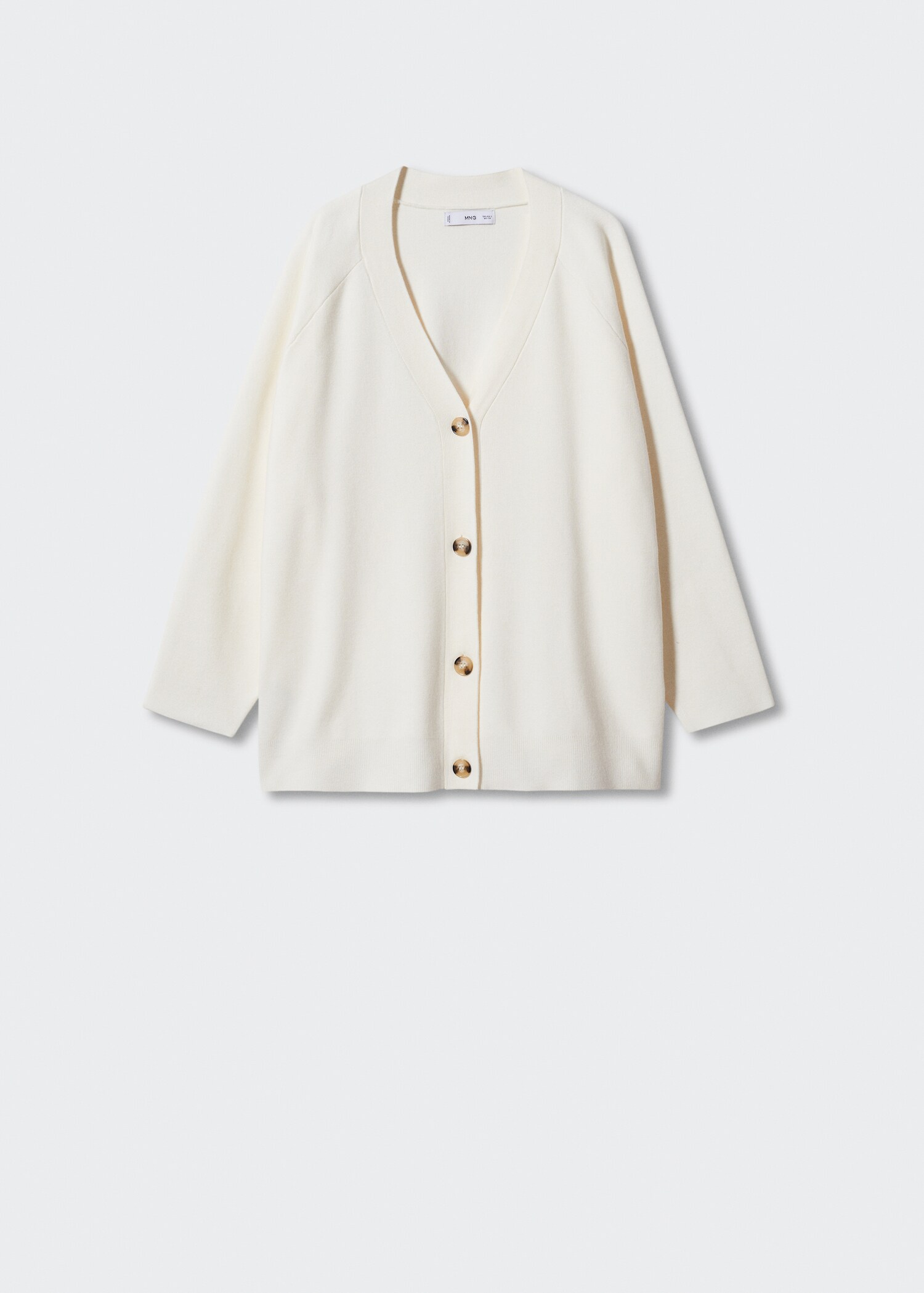 Button knit cardigan - Article without model