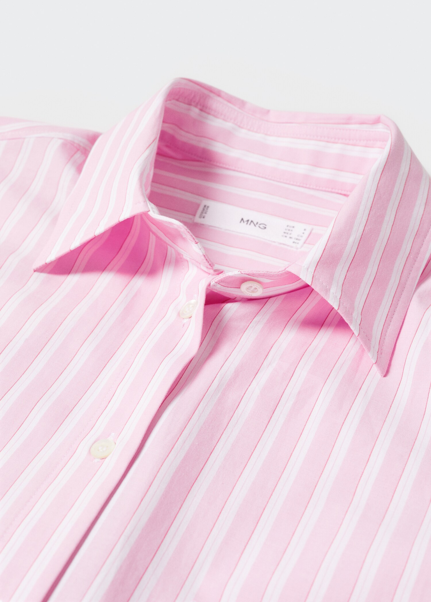Oversize striped shirt - Details of the article 8
