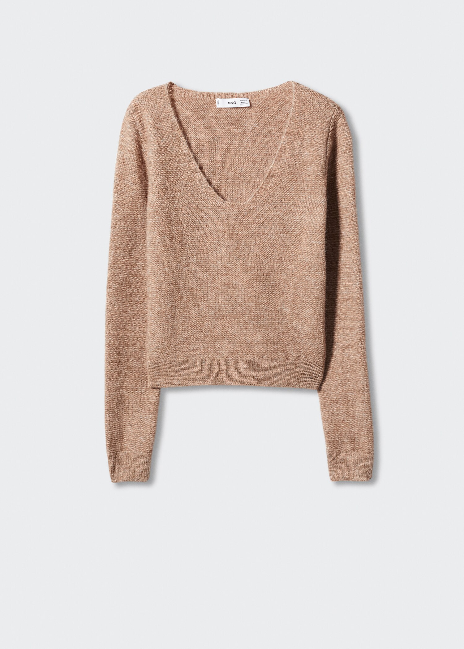 Reverse knit sweater - Article without model