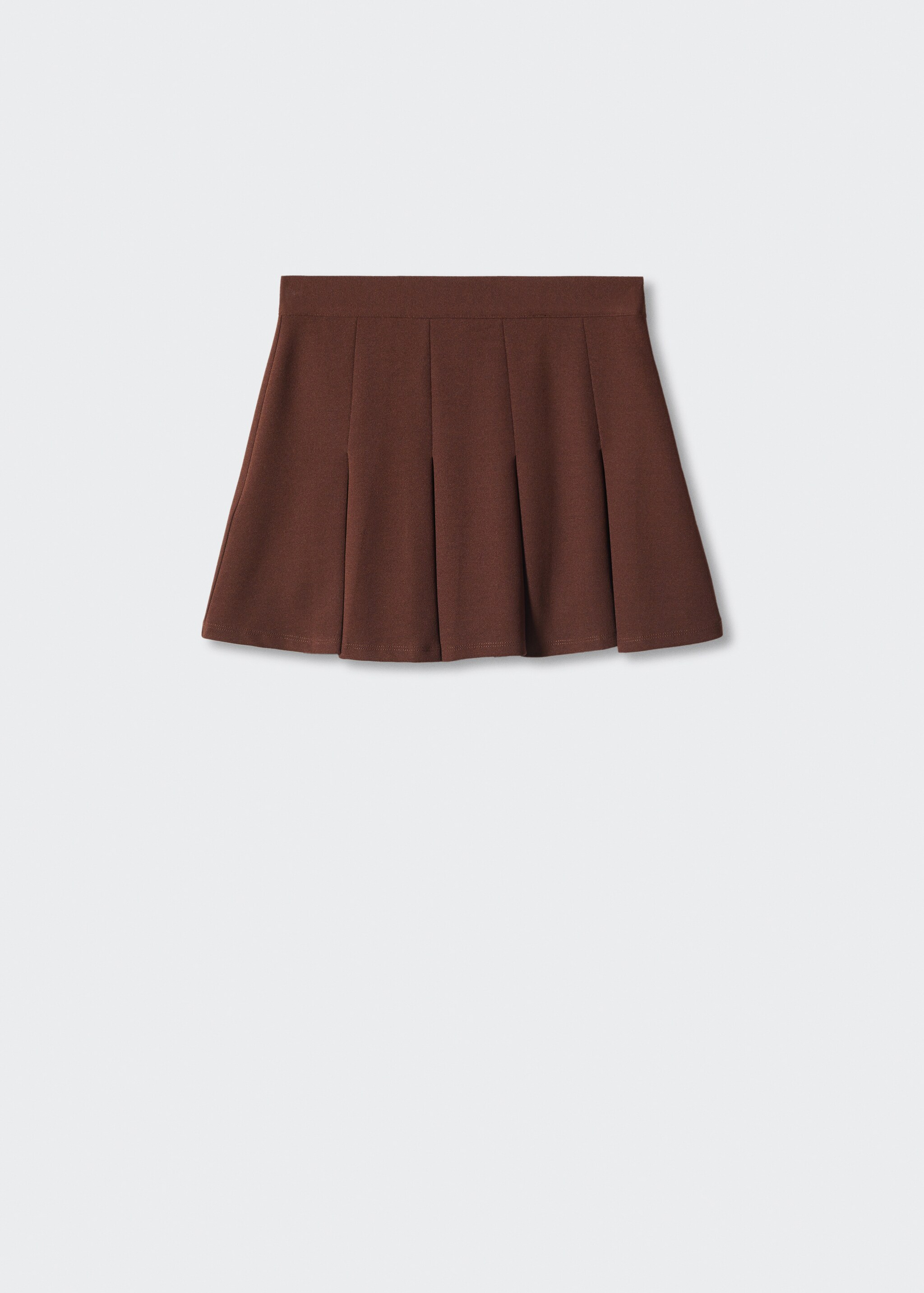 Wide pleated skirt - Article without model