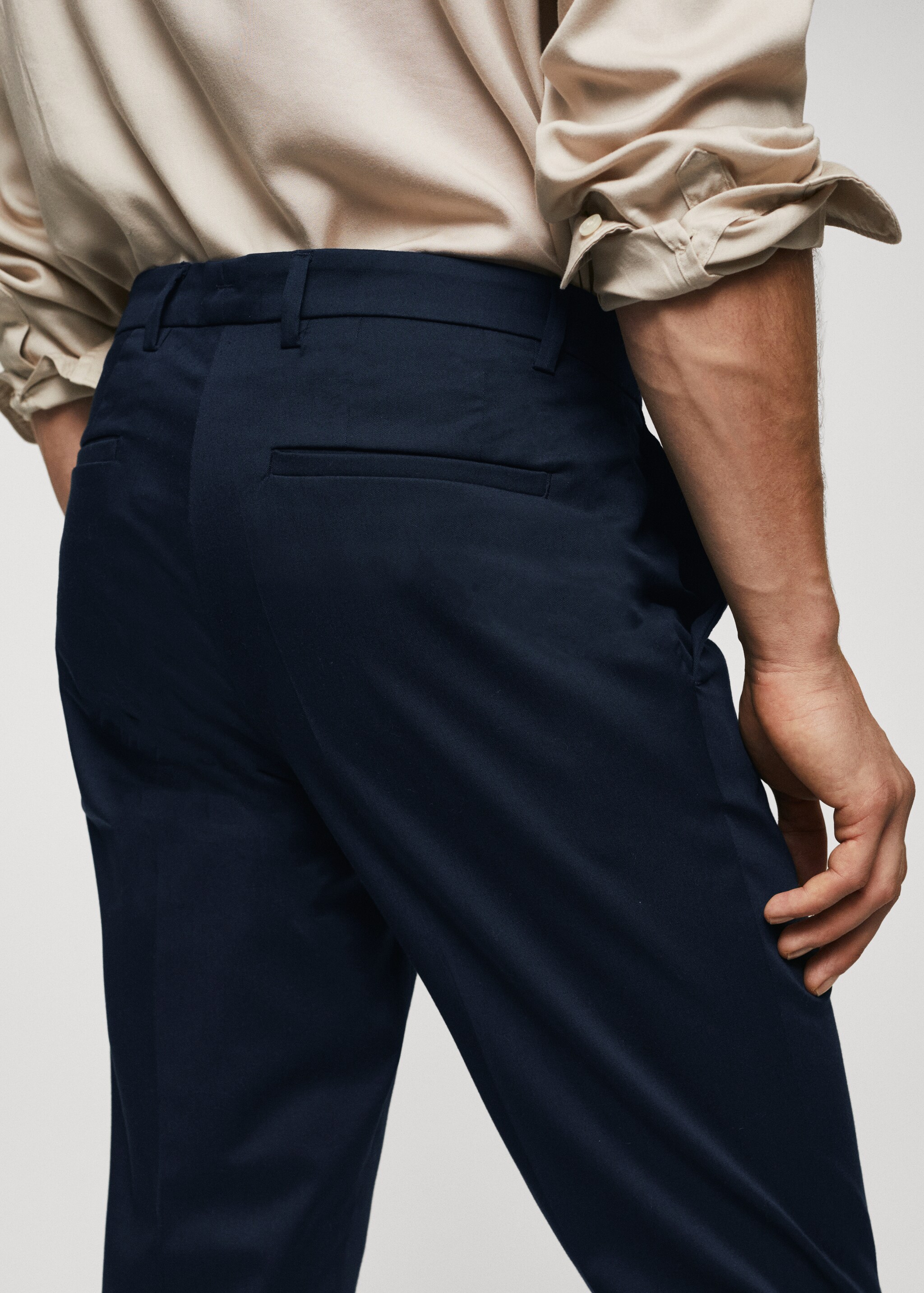 Pantalon slim fit coton - Détail de l'article 2