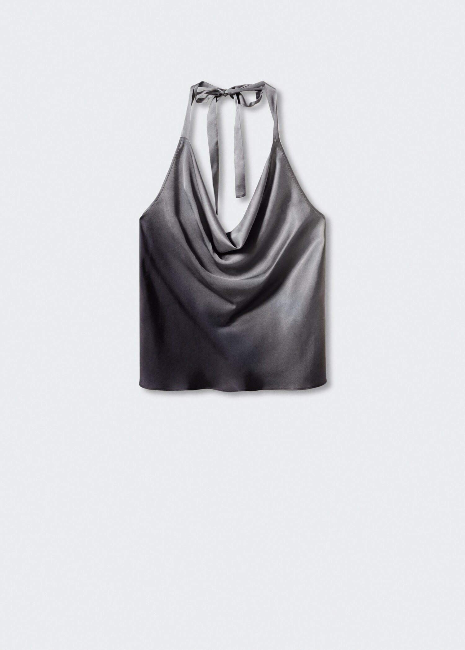 Top z odkrytymi plecami i efektem cieniowania tie-dye - Artykuł bez modela/modelki