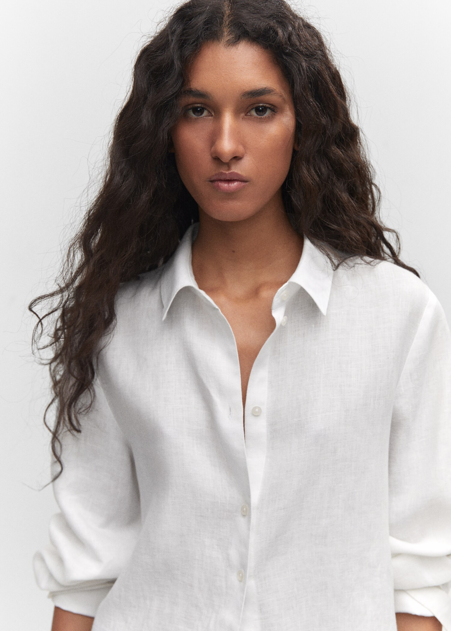 Linen 100% shirt - Details of the article 1