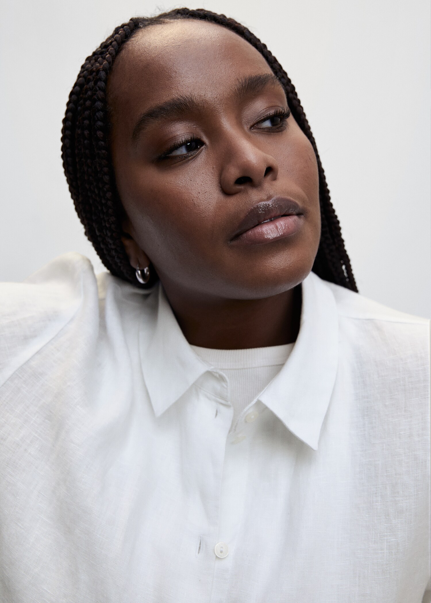 Linen 100% shirt - Details of the article 4