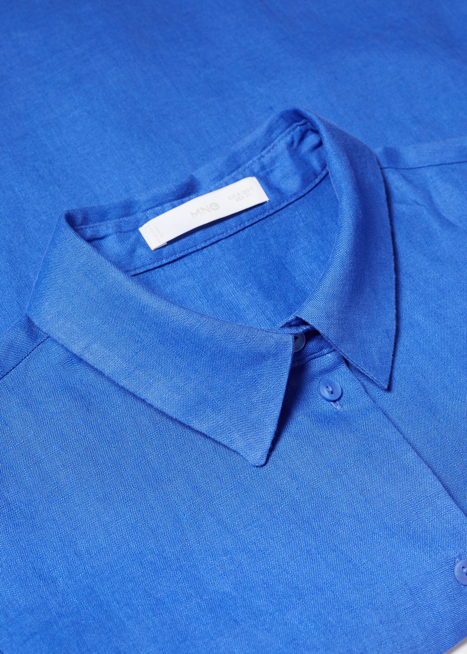 Linen 100% shirt - Details of the article 8