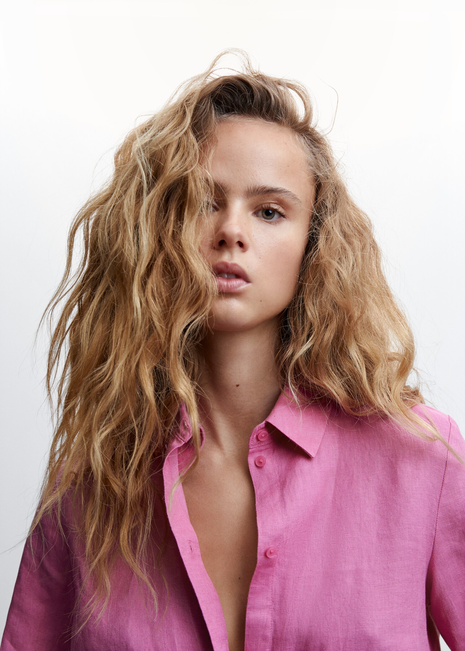 Linen 100% shirt - Details of the article 1