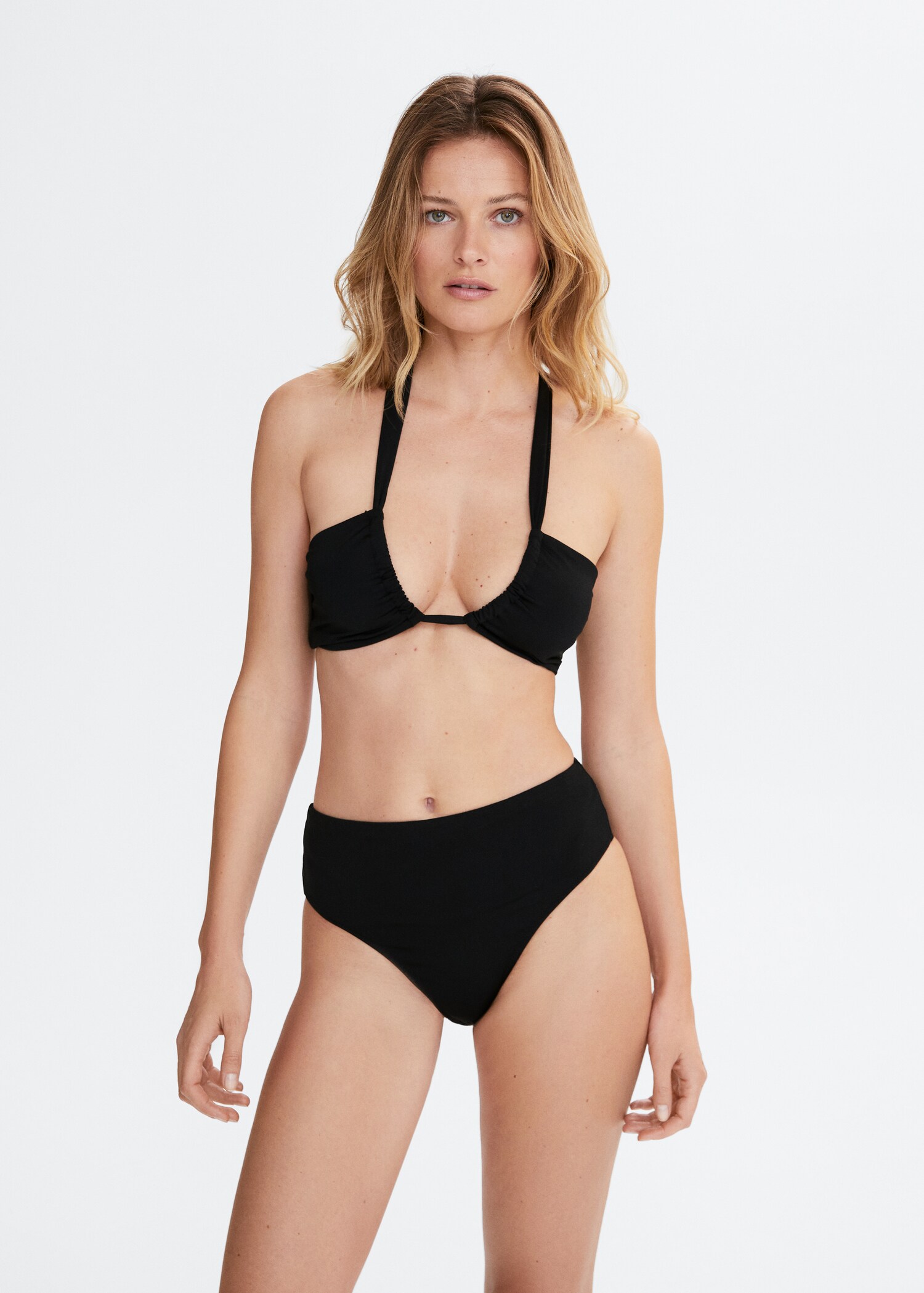 Haut bikini bretelles multipositions - Plan moyen