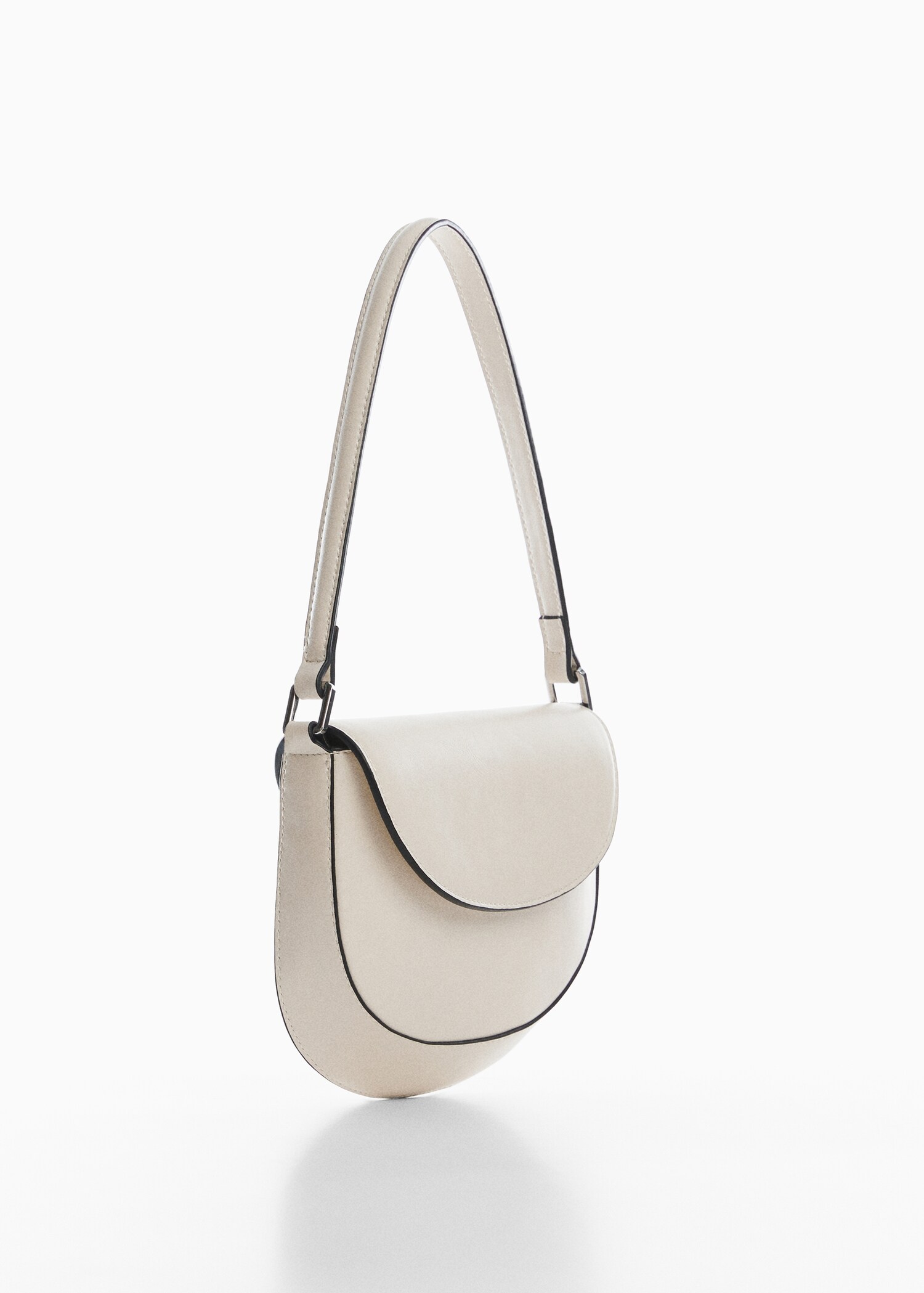 Shoulder bag with strap - Medium plane