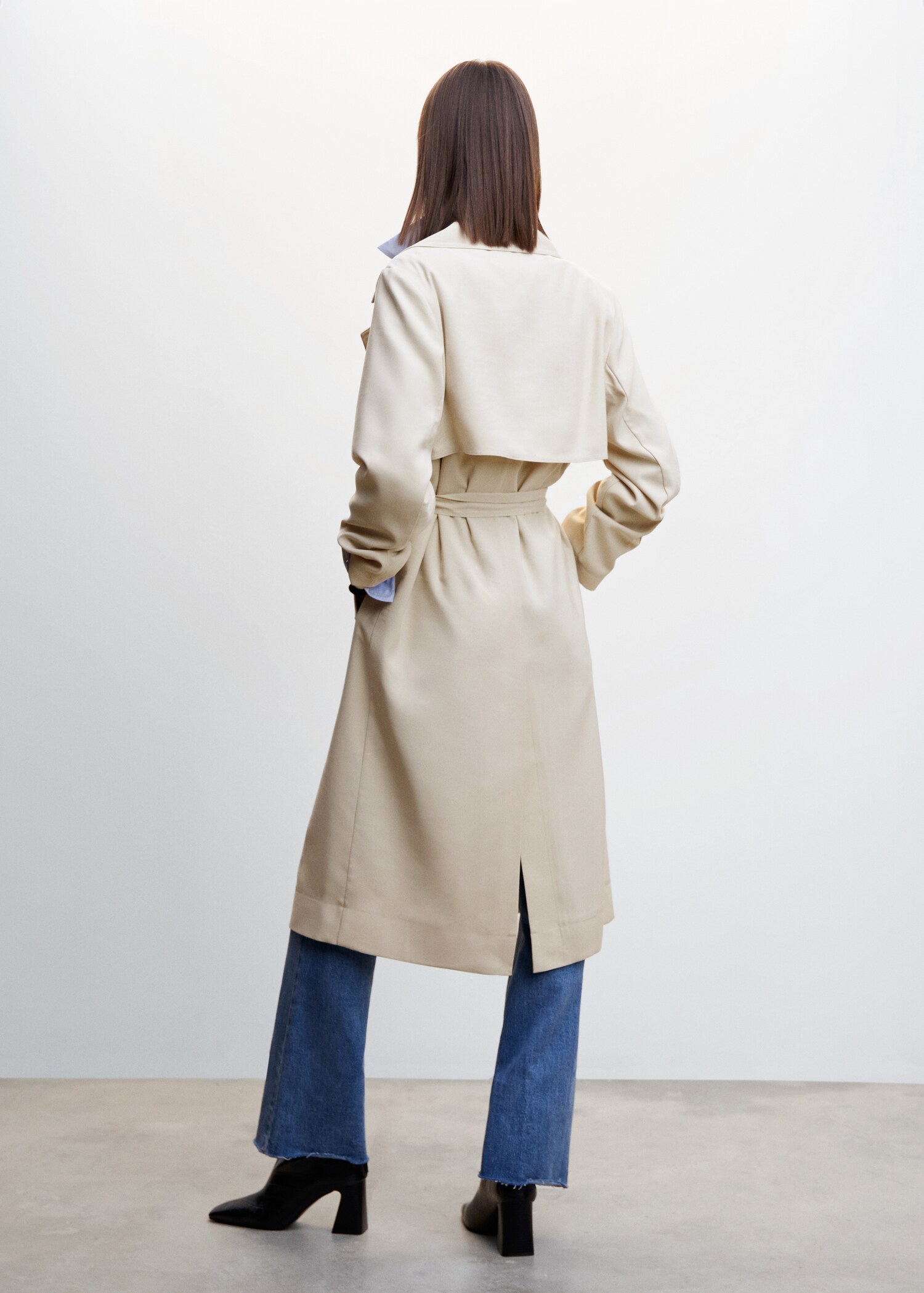 Trench fluide revers - Verso de l’article